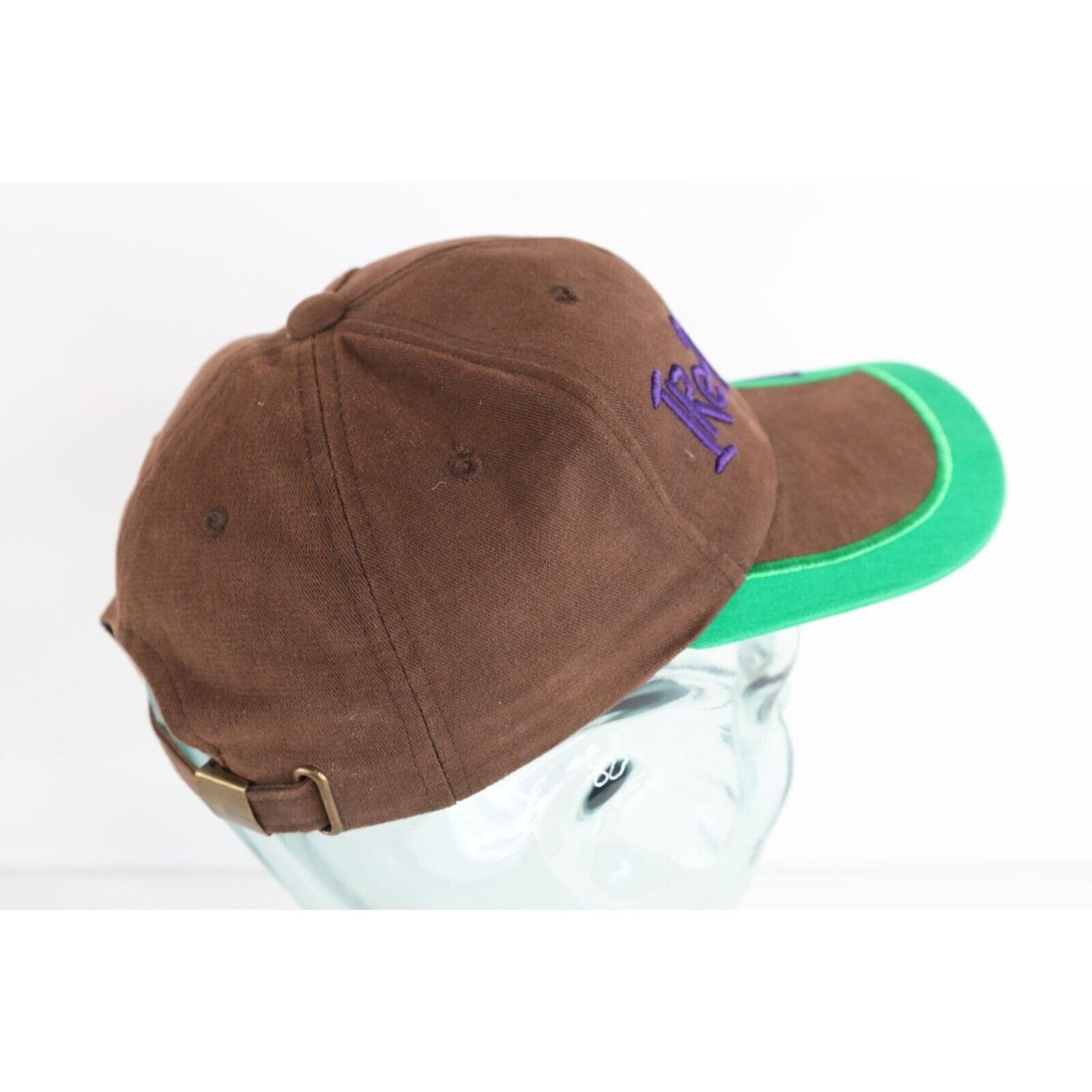 Vintage Vintage 90s Ireland Gaelic Knit Adjustable Hat Size ONE SIZE - 5 Thumbnail