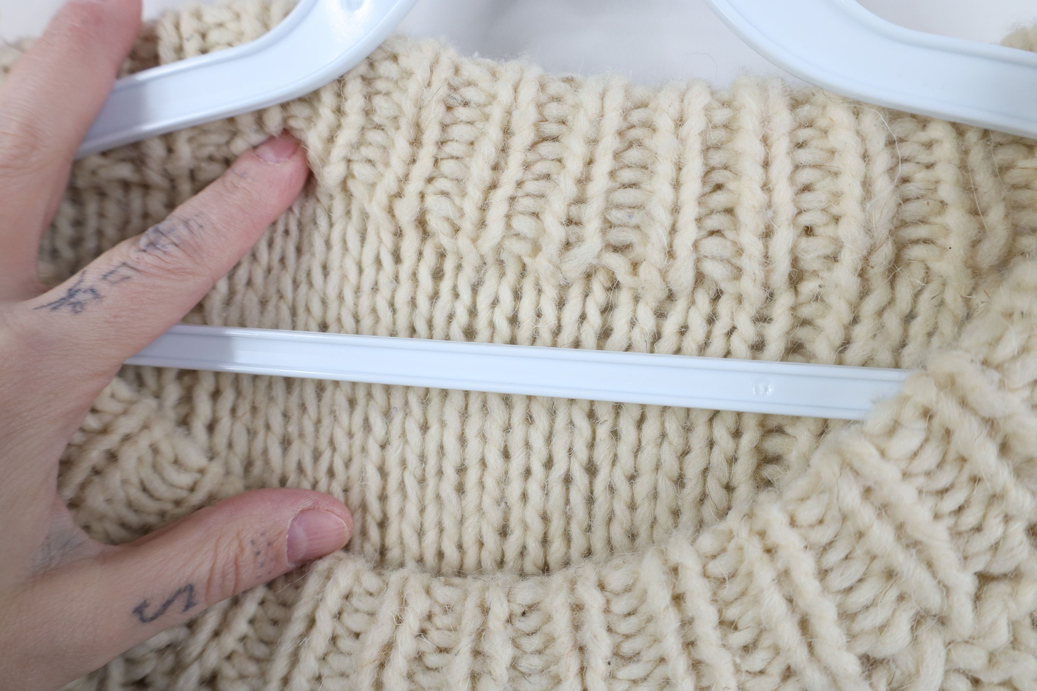 Vintage Vintage 50s 60s Streetwear Wool Chunky Fisherman Sweater Size US XL / EU 56 / 4 - 8 Thumbnail