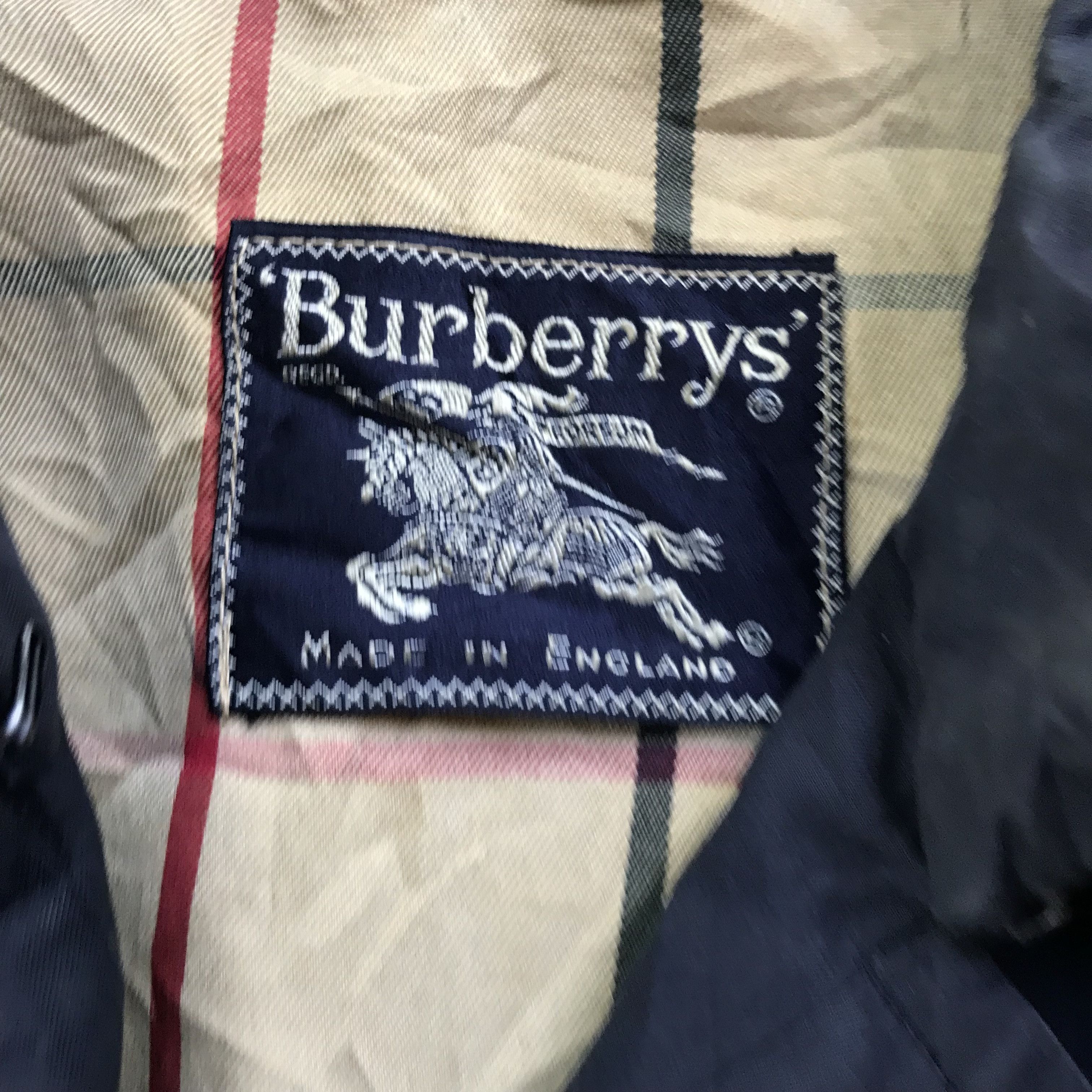 Burberry Rare Vintage 80s Burberry Nova Check Belted Commander II Size US L / EU 52-54 / 3 - 18 Thumbnail