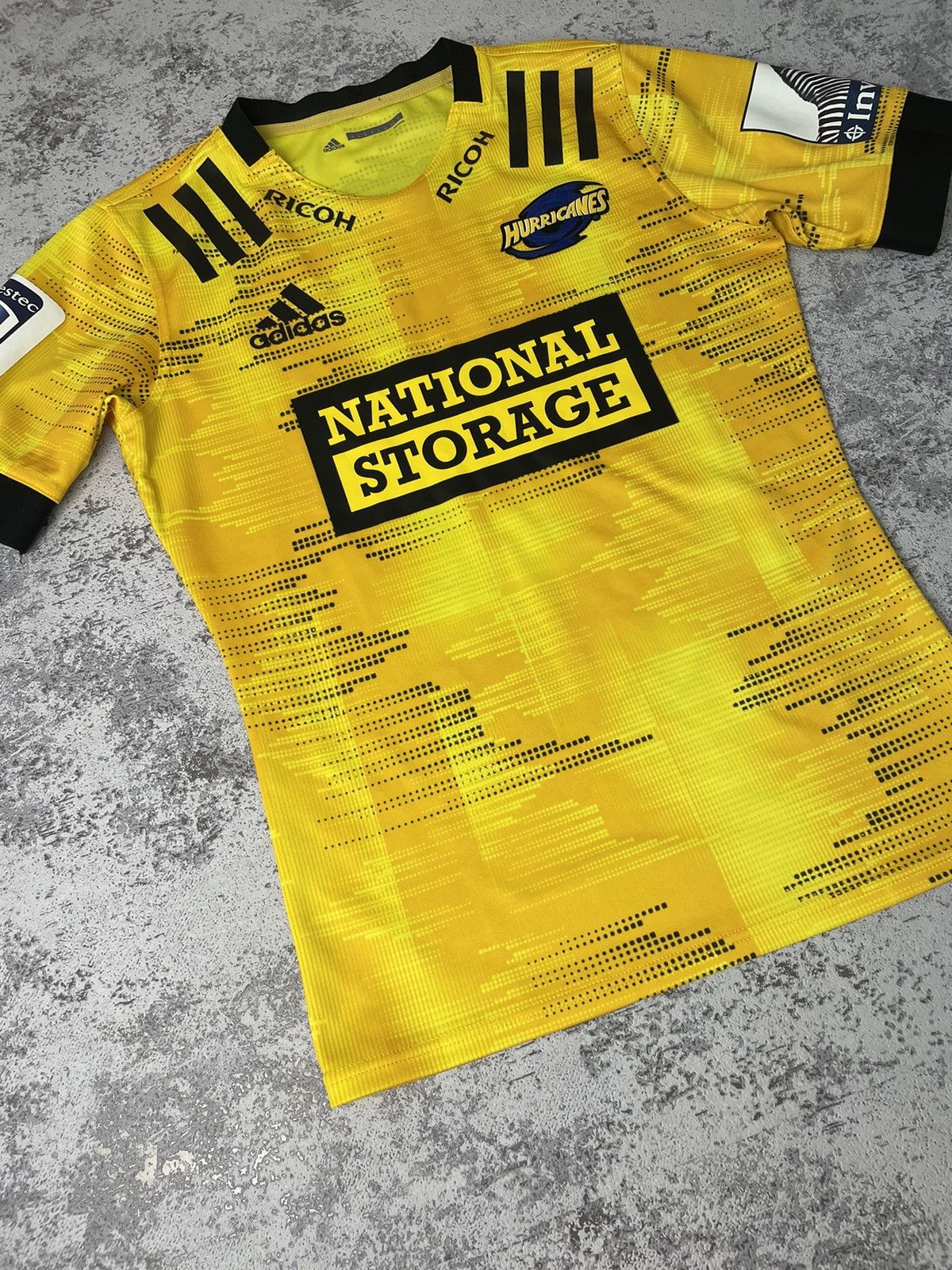 Adidas Wellington Hurricane Jersey Rugby Shirt 2020 Adidas Yellow M Size US M / EU 48-50 / 2 - 3 Thumbnail