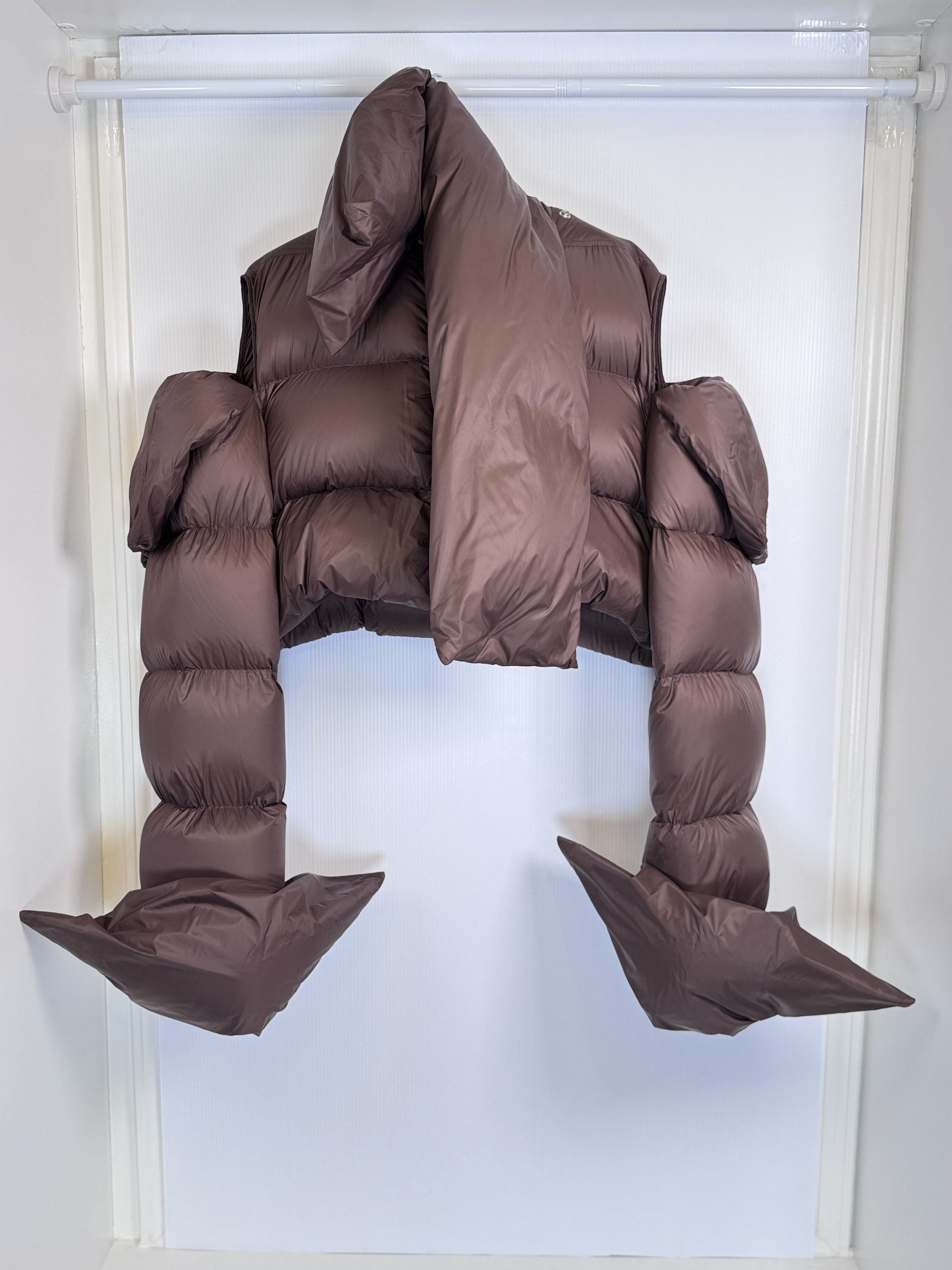 Rick Owens Rick Owens Brown Babel Mountain Down Jacket Size XXL / US 16-18 / IT 52-54 - 5 Thumbnail