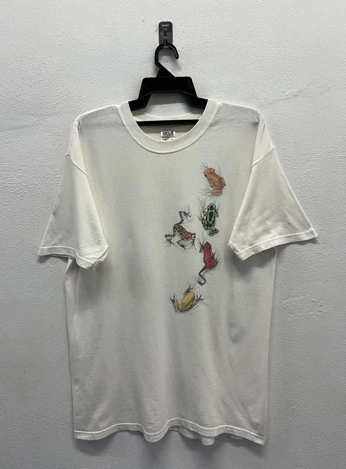 Anvil × Vintage VINTAGE ANVIL THE POISONOUS FROG TEE SHIRT Size US L / EU 52-54 / 3 - 1 Thumbnail