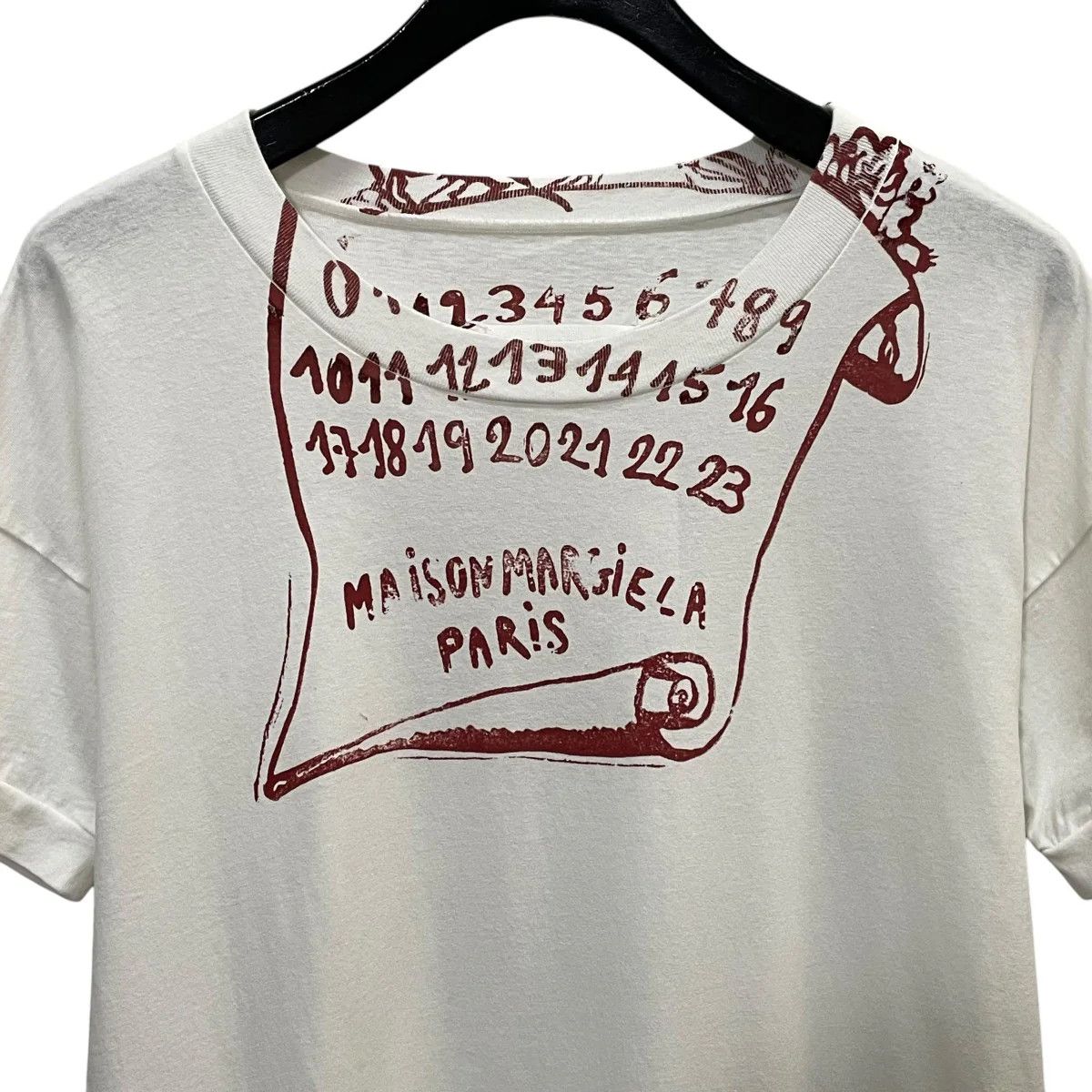 Maison Margiela Trompe-l'œil Scroll Logo Tee Size US M / EU 48-50 / 2 - 4 Thumbnail