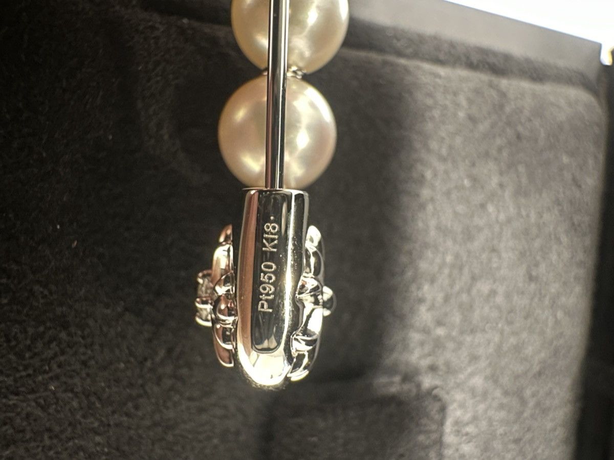 Chrome Hearts 🔥Chrome Hearts Mikimoto Pearl White Gold Brooch🔥 Size ONE SIZE - 6 Thumbnail