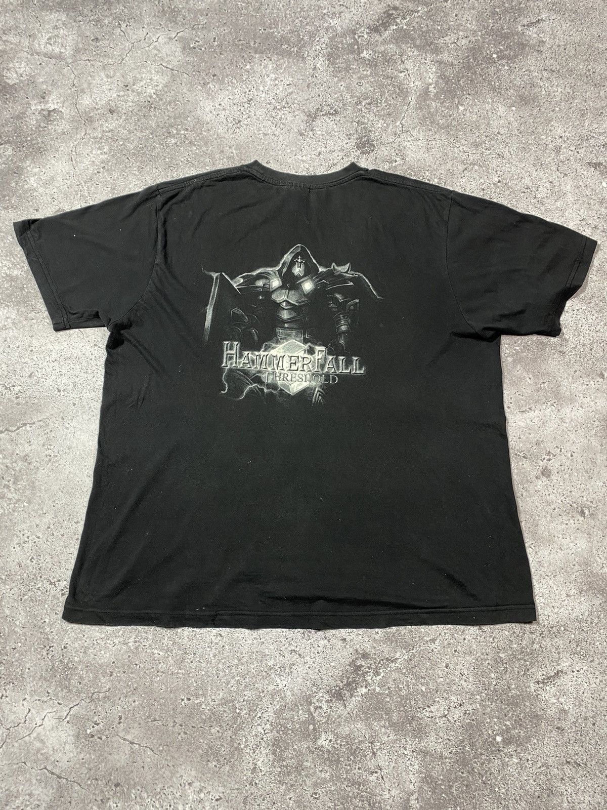 Band Tees × Vintage Vintage HAMER FALL Threahold rock band Tees Size US L / EU 52-54 / 3 - 2 Thumbnail