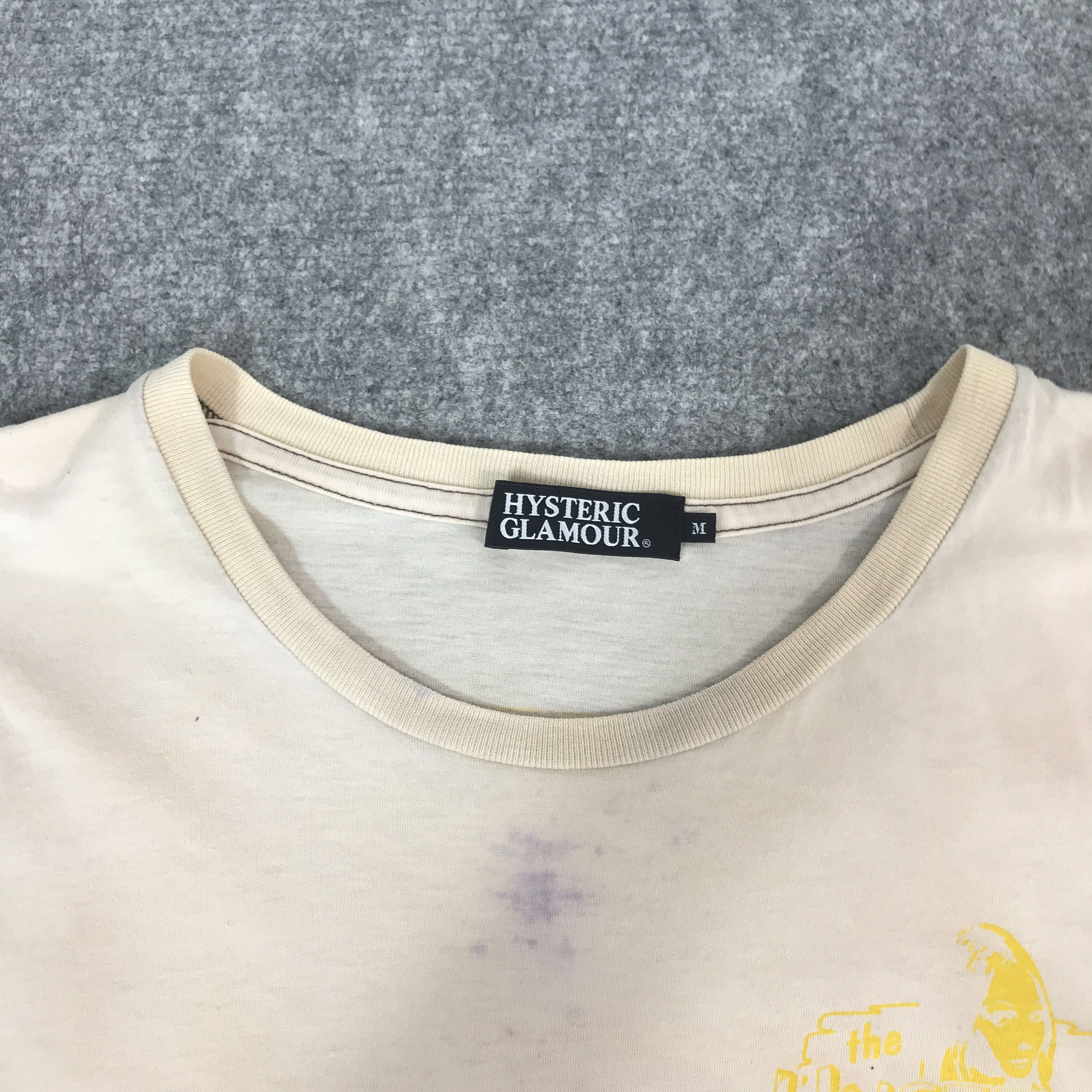 Hysteric Glamour hysteric glamour lounge faded t-shirt Size US M / EU 48-50 / 2 - 7 Thumbnail