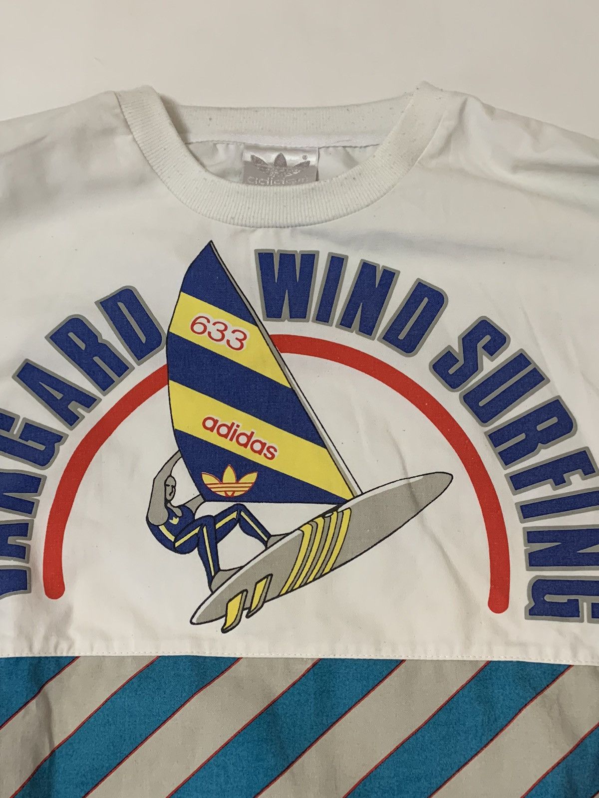 Adidas × Vintage ! RARE ! Vintage 80S' Adidas Vanguard windsurfing Ice Cube Size US L / EU 52-54 / 3 - 7 Thumbnail