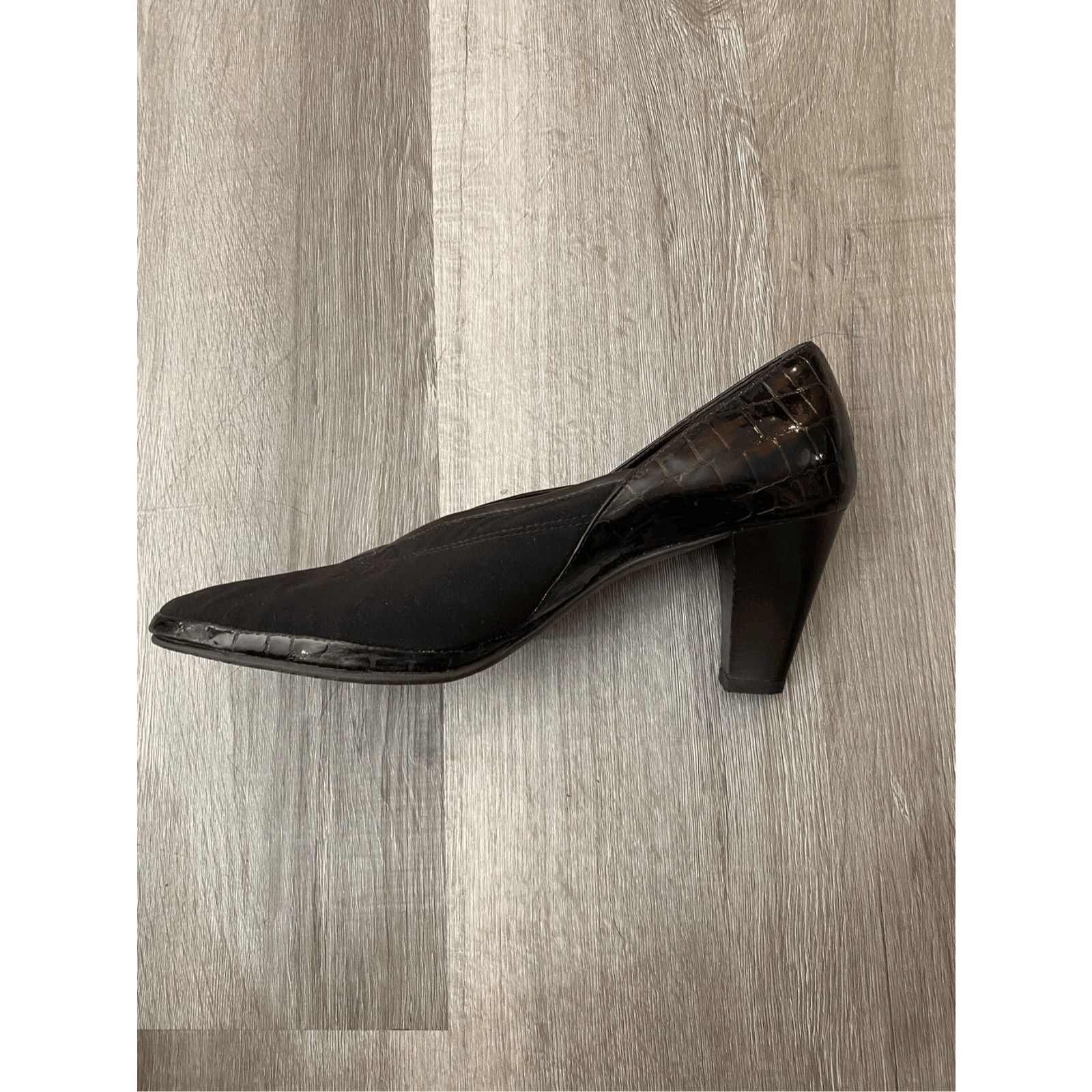 Nordstrom Amalfi by Rangoni Brown Animalprint Heels Pumps, Sz 8.5 $265 Size US 8.5 / IT 38.5 - 9 Thumbnail