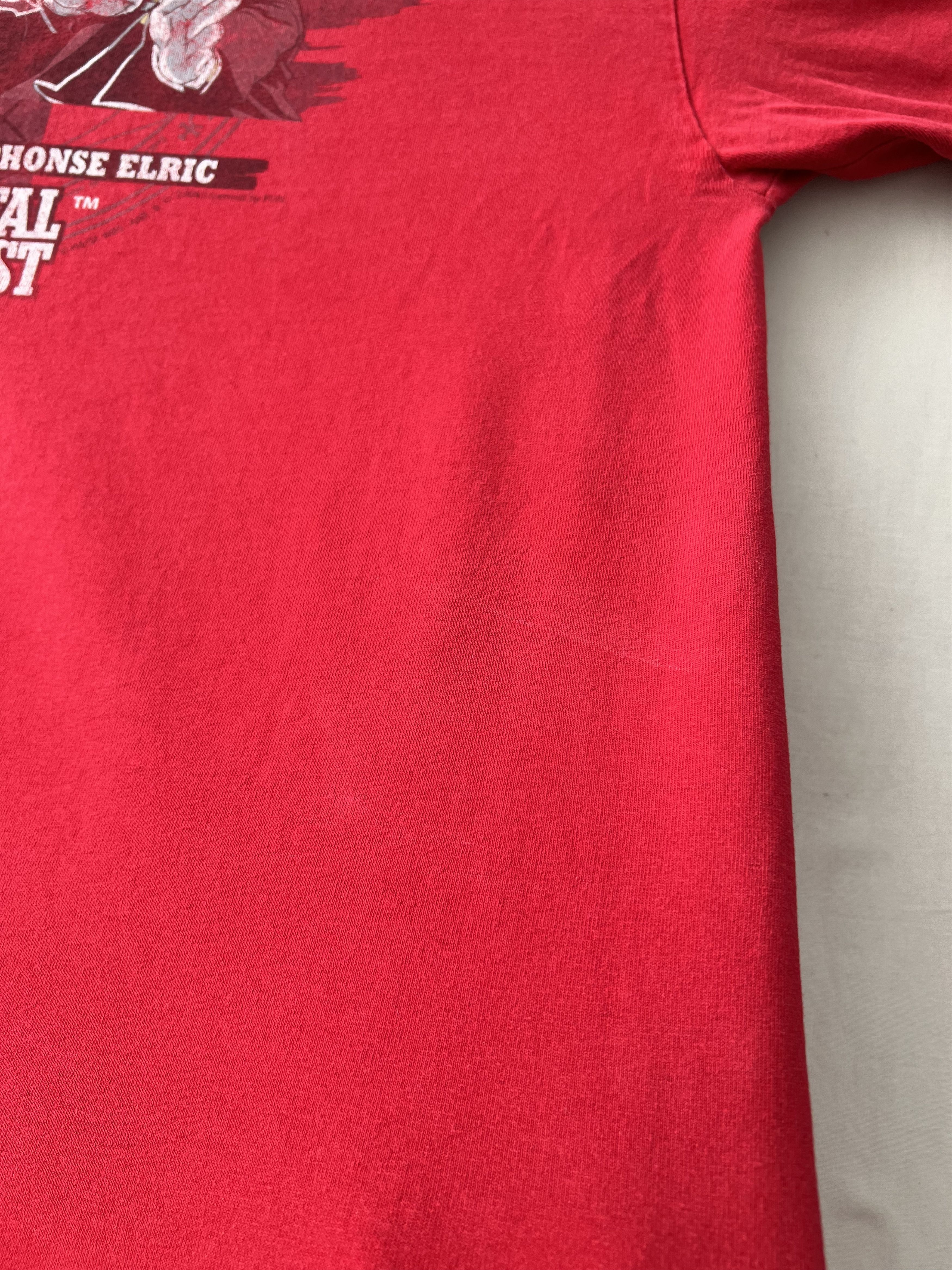 Anime Vintage 2004 Fullmetal Alchemist Anime Manga Red T-shirt Size US XL / EU 56 / 4 - 12 Thumbnail