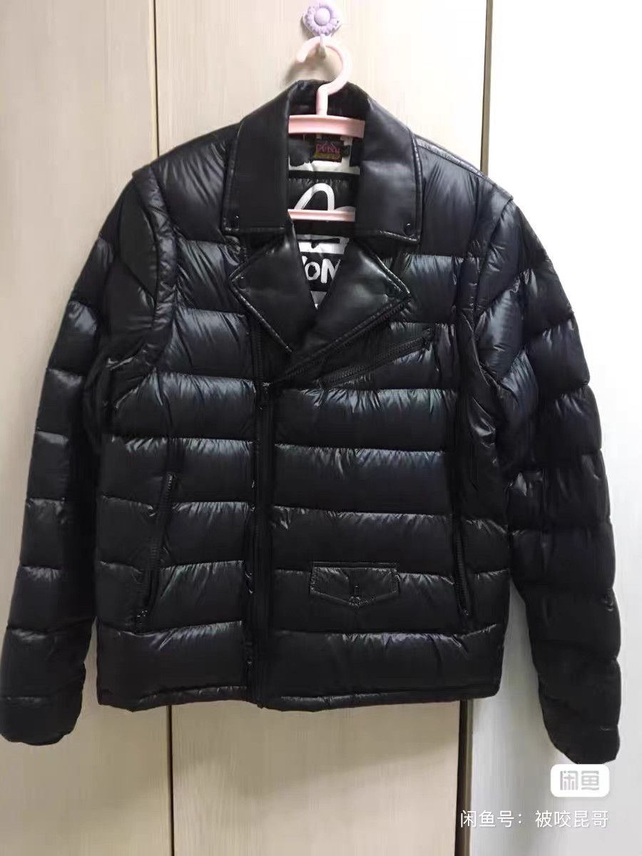Evisu EVISU Men's Leather-Panel Down Jacket K18 Size US L / EU 52-54 / 3 - 1 Thumbnail
