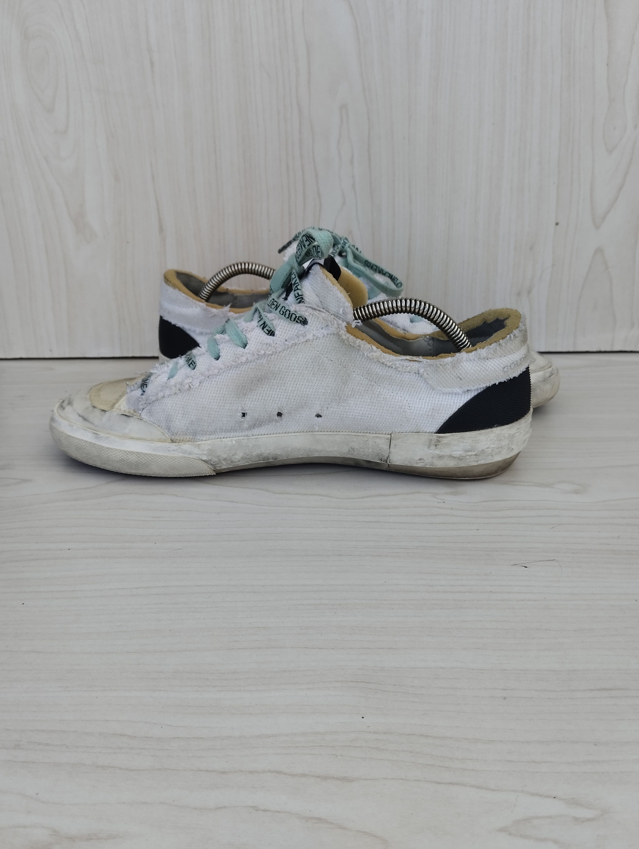 Golden Goose Golden Goose White Canvas Super Size US 9 / EU 42 - 3 Thumbnail