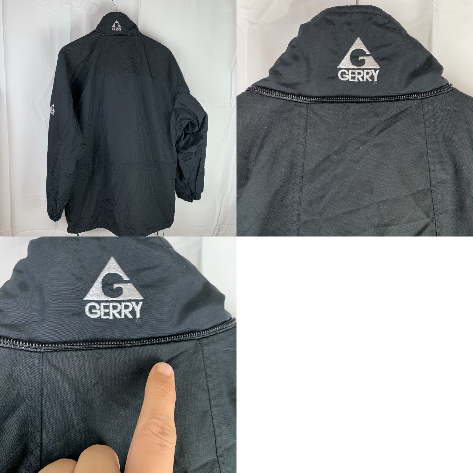 Vintage Gerry Jacket Men Black Winter Ski Nylon Size L Size US L / EU 52-54 / 3 - 11 Thumbnail