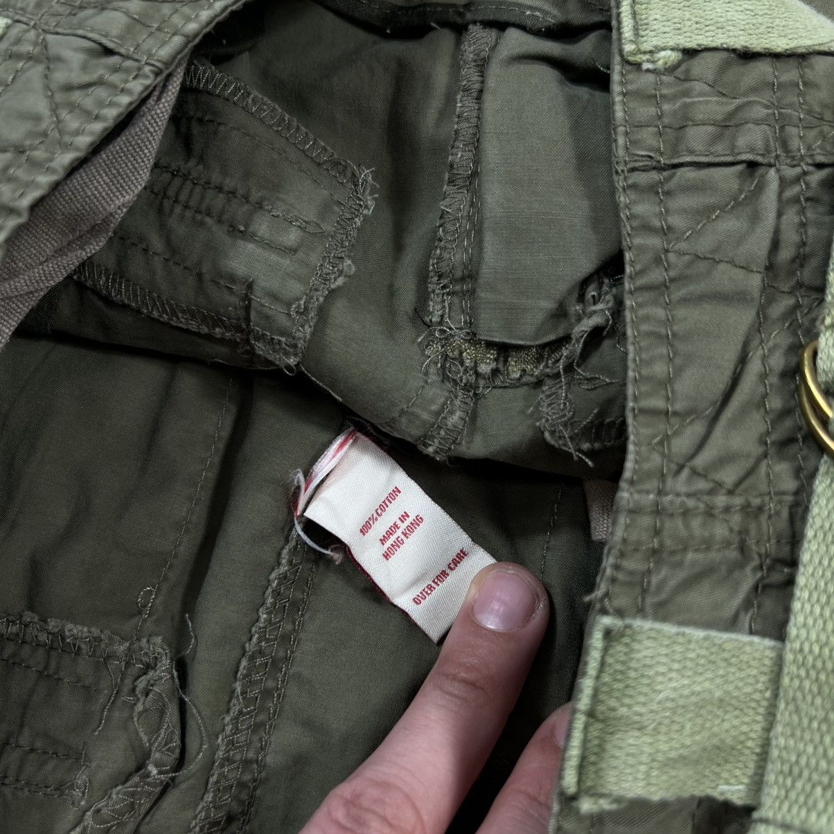 Abercrombie & Fitch Vintage Y2K Abercrombie Fitch Cargo Utility Style Skirt Size 26" / US 2 / IT 38 - 16 Thumbnail