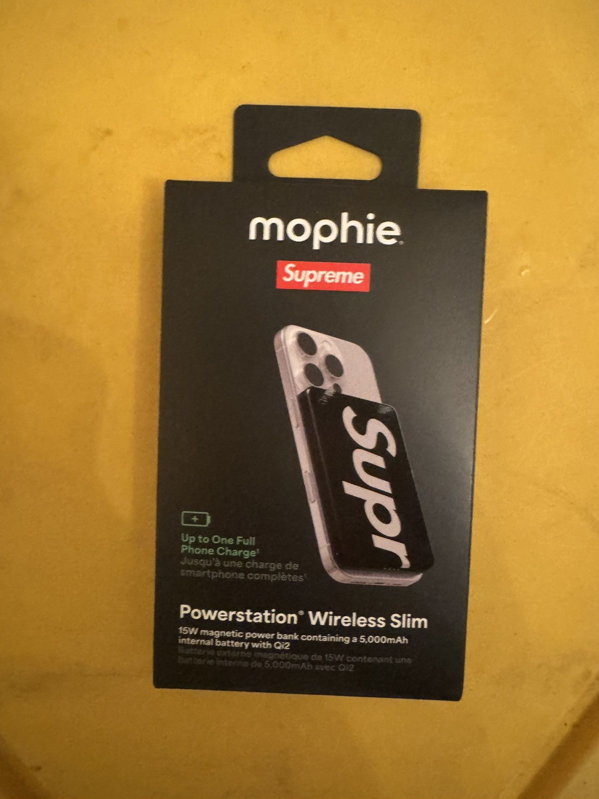 Mophie × Supreme Supreme®/mophie® Qi2 Powerstation Size ONE SIZE - 4 Thumbnail