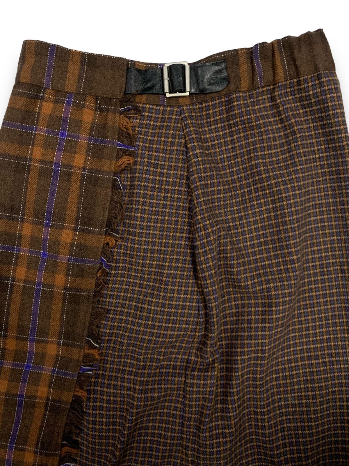 Japanese Brand Japanese Niko And … Retro Checkered Wrap Buckle Long Skirt Size 26" / US 2 / IT 38 - 11 Thumbnail