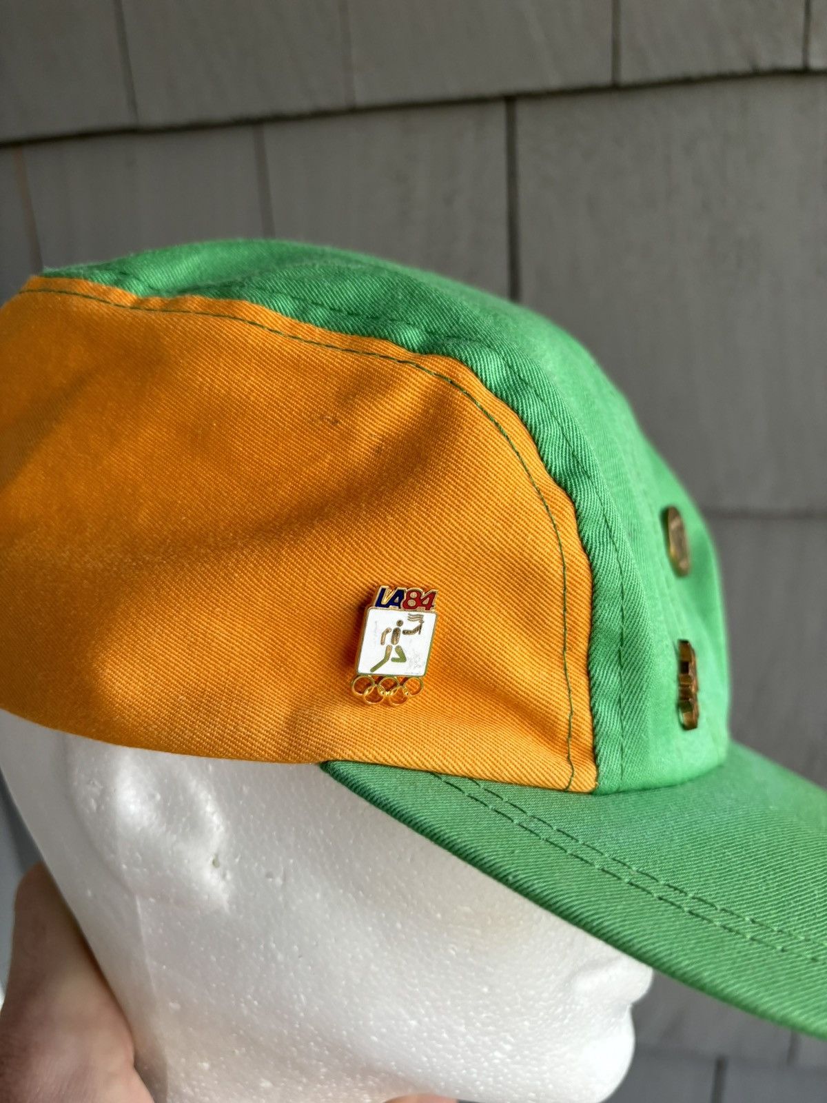Levi's Levi's 1984 Olympics Los Angeles Vintage 5 Panel Hat Uniform Size ONE SIZE - 8 Thumbnail