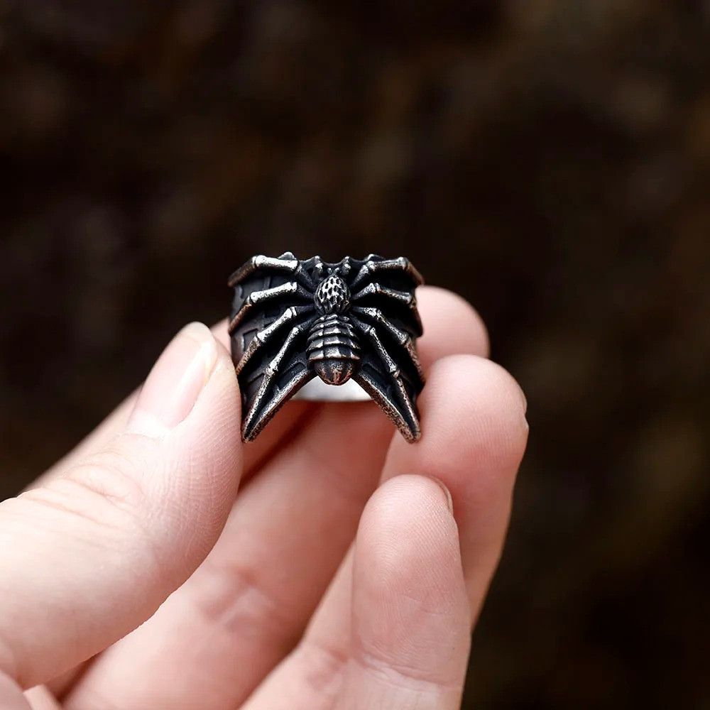 Jewelry Spider Ring Streetwear Jewelry Fashion Gift Size ONE SIZE - 1 Thumbnail
