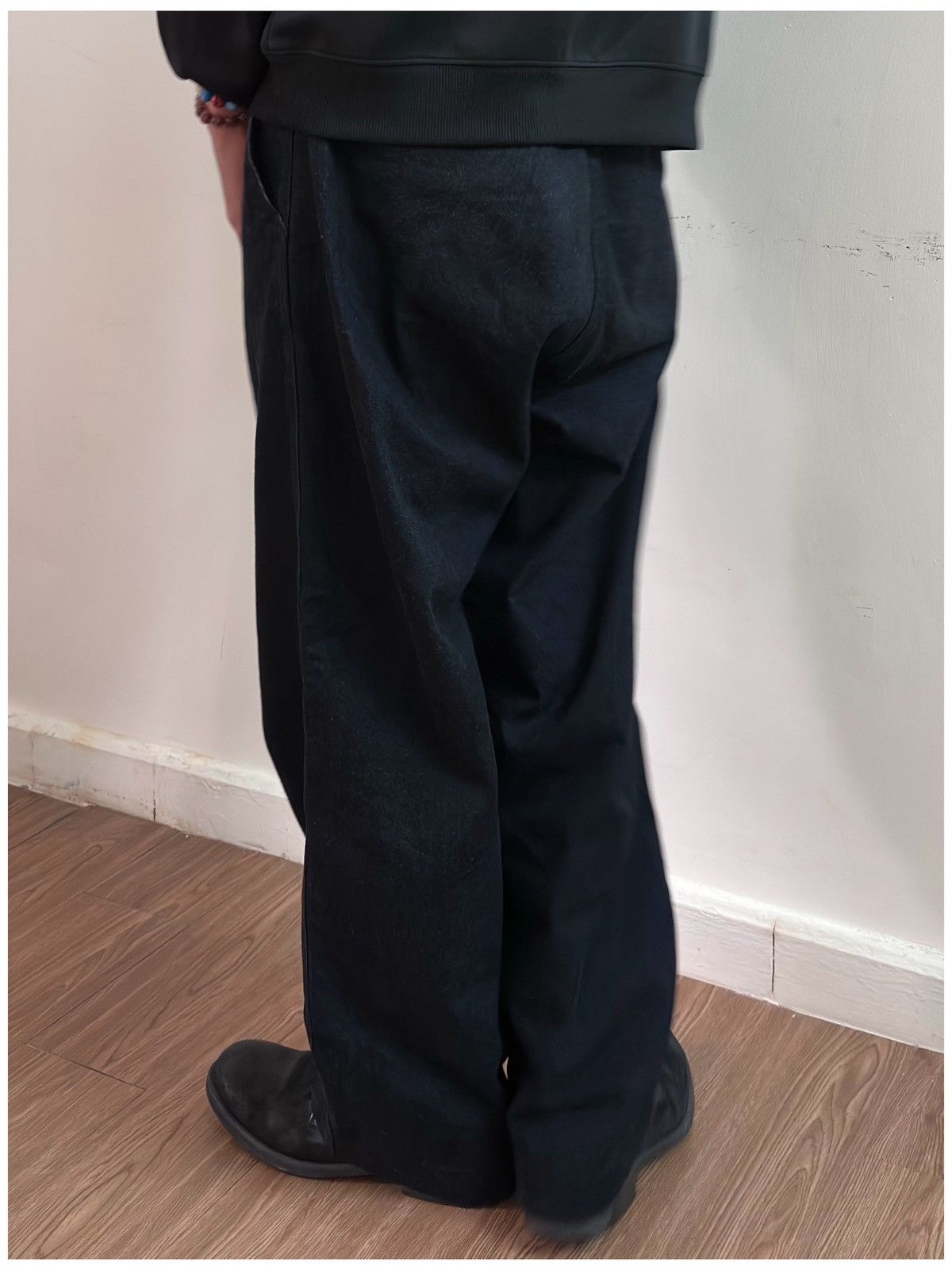 URBAN RESEARCH DOORS URBAN RESEARCH DOORS DARK INDIGO DYED RAW DENIM TROUSERS Size US 30 / EU 46 - 5 Thumbnail