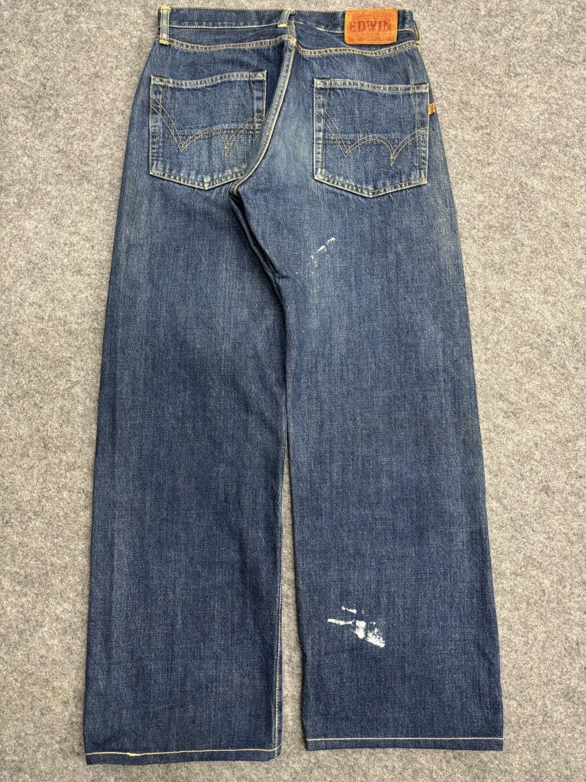 Edwin 💥Selvedge💥Vintage Edwin 505 Wide Selvedge Denim F616 Size US 29 - 20 Thumbnail