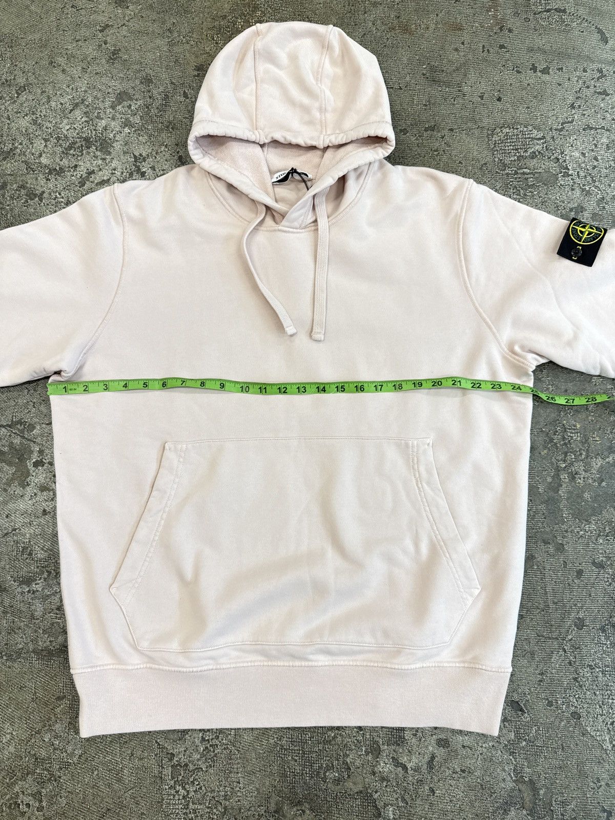 Stone Island Stone Island Antique Rose Hooded Sweatshirt Size US XL / EU 56 / 4 - 9 Thumbnail