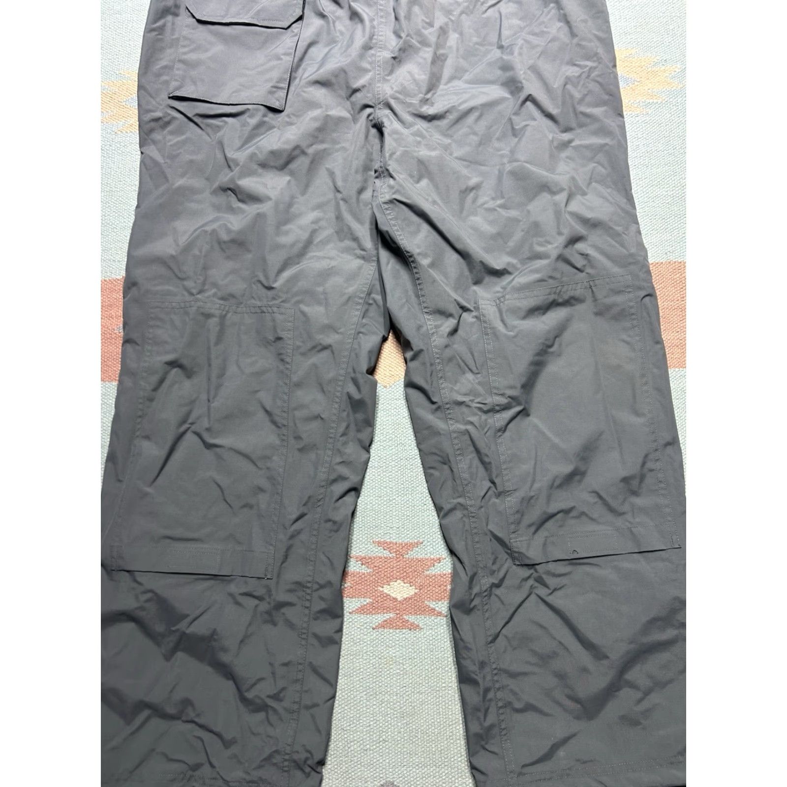 CO VINTAGE? No Rainer Waterproof Rain Pants Duluth Trading Co Men XL Rain Pants Gray Nylon NWT Size US 36 / EU 52 - 2 Thumbnail