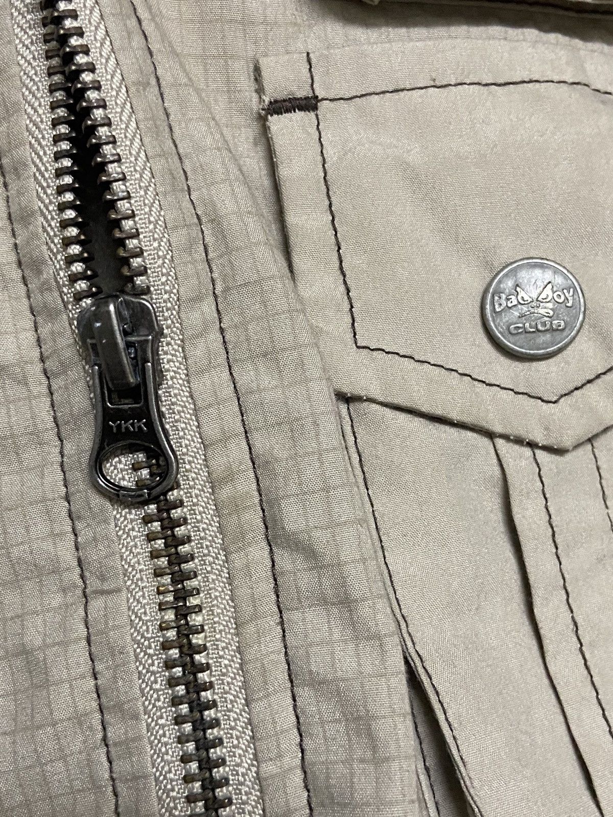 If Six Was Nine × Le Grande Bleu (L.G.B.) × Vintage Vintage Bad Boy Utility Cargo Jacket Size US M / EU 48-50 / 2 - 8 Thumbnail