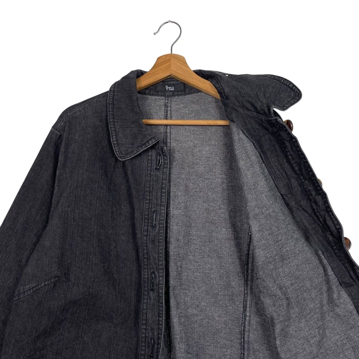 Other Japanese Brand Smile Land Oversize Denim Jacket Size 4XL / US 24-26 - 10 Thumbnail