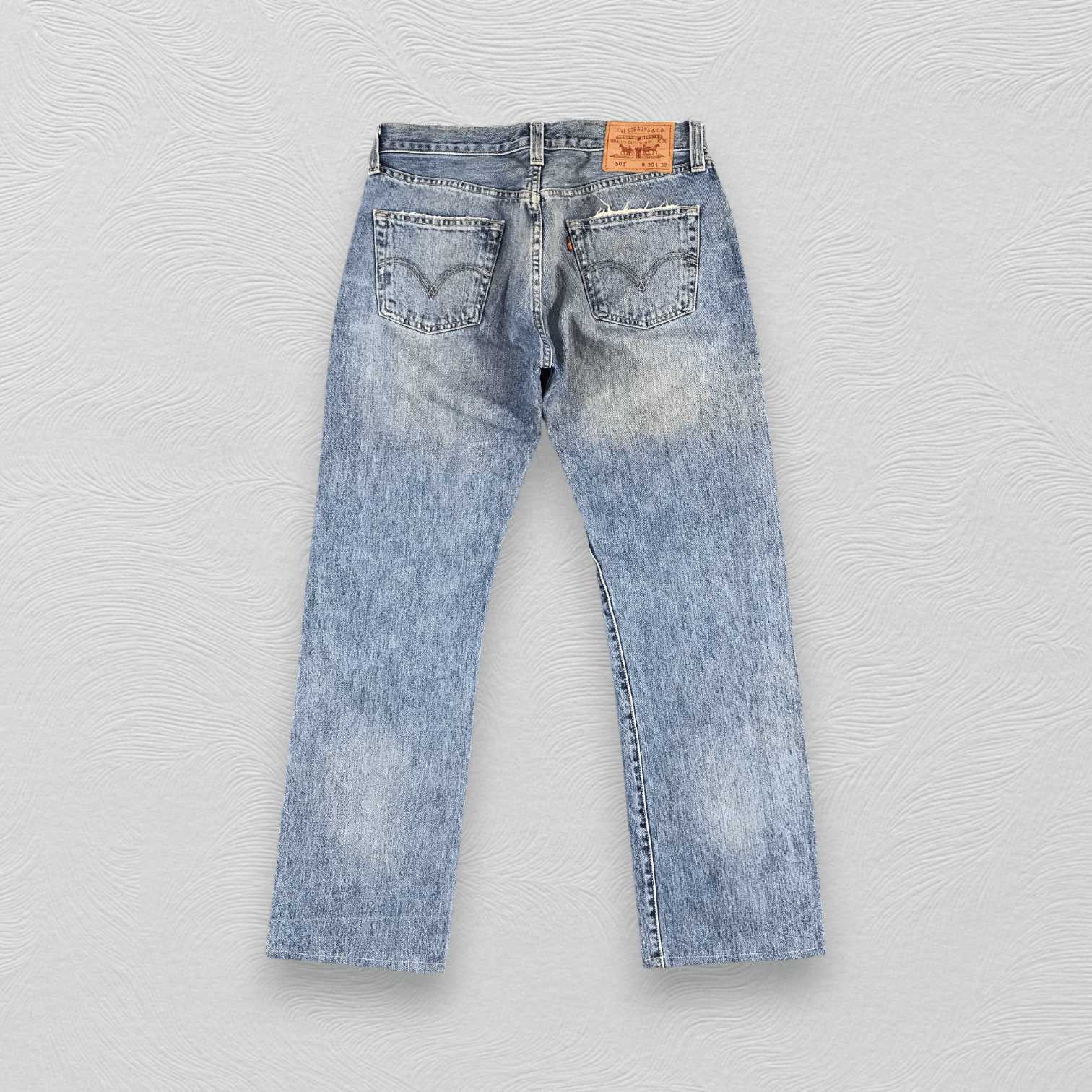 Levi's Vintage Levi's 501 Jeans Distressed Denim KJ503 Size US 30 / EU 46 - 2 Thumbnail