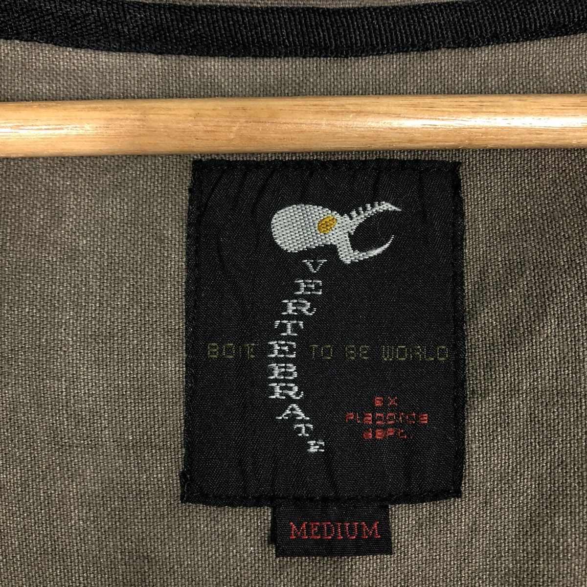 Japanese Brand 🔥Vtg Chore Jacket Vertebrate Japan Made Asymmetric Pocket Size US M / EU 48-50 / 2 - 17 Thumbnail