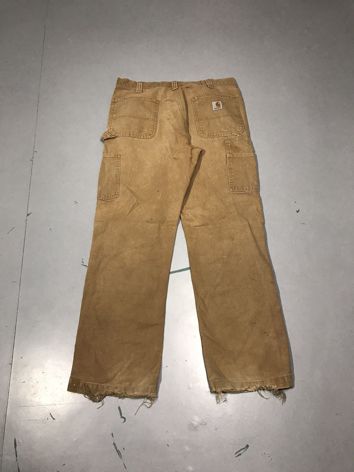Carhartt Vintage Carhartt faded double knee workwear Size US 34 / EU 50 - 2 Thumbnail