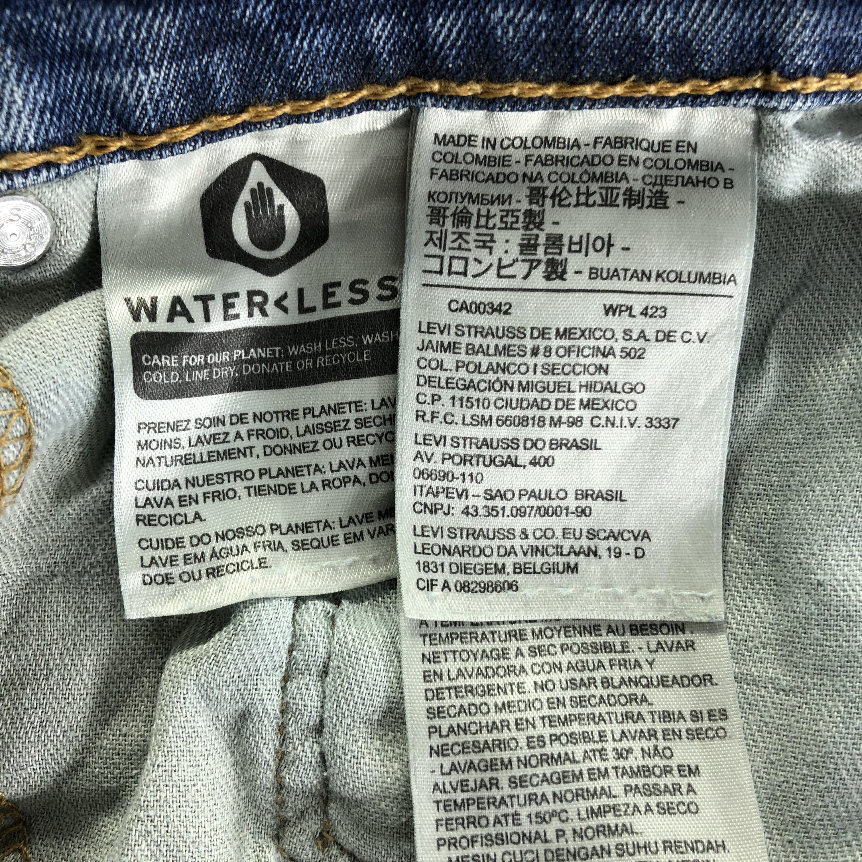 Levi's × Vintage Vintage Distress Levis 559 Jeans-JM3440 Size US 34 / EU 50 - 11 Thumbnail