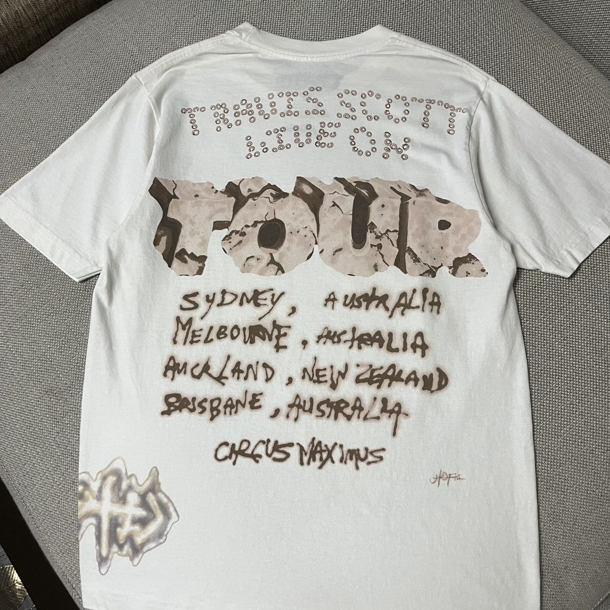 Travis Scott Travis Scott Utopia Tour Skitzo Circus Maximus Tee Size US M / EU 48-50 / 2 - 5 Thumbnail
