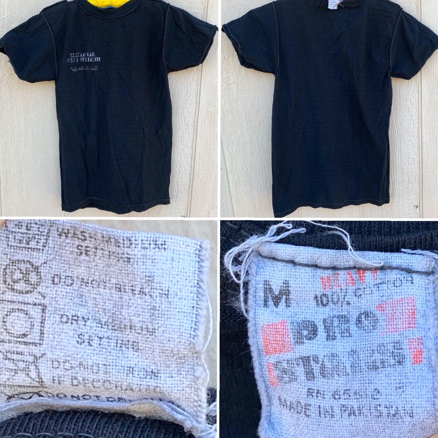 Vintage VINTAGE Pro Stars Alcatraz Health Club Swim For Your Life T Shirt M Unisex Short Sleeve Graphic Tee 1980s Black 100% Cotton Size US M / EU 48-50 / 2 - 7 Thumbnail