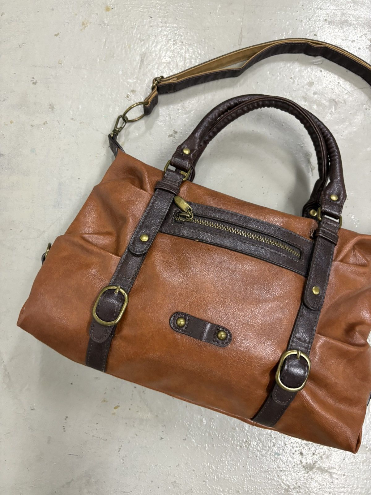 KMRii Balenciaga style bag guidi leather handbag kmrii japanese Size ONE SIZE - 14 Thumbnail