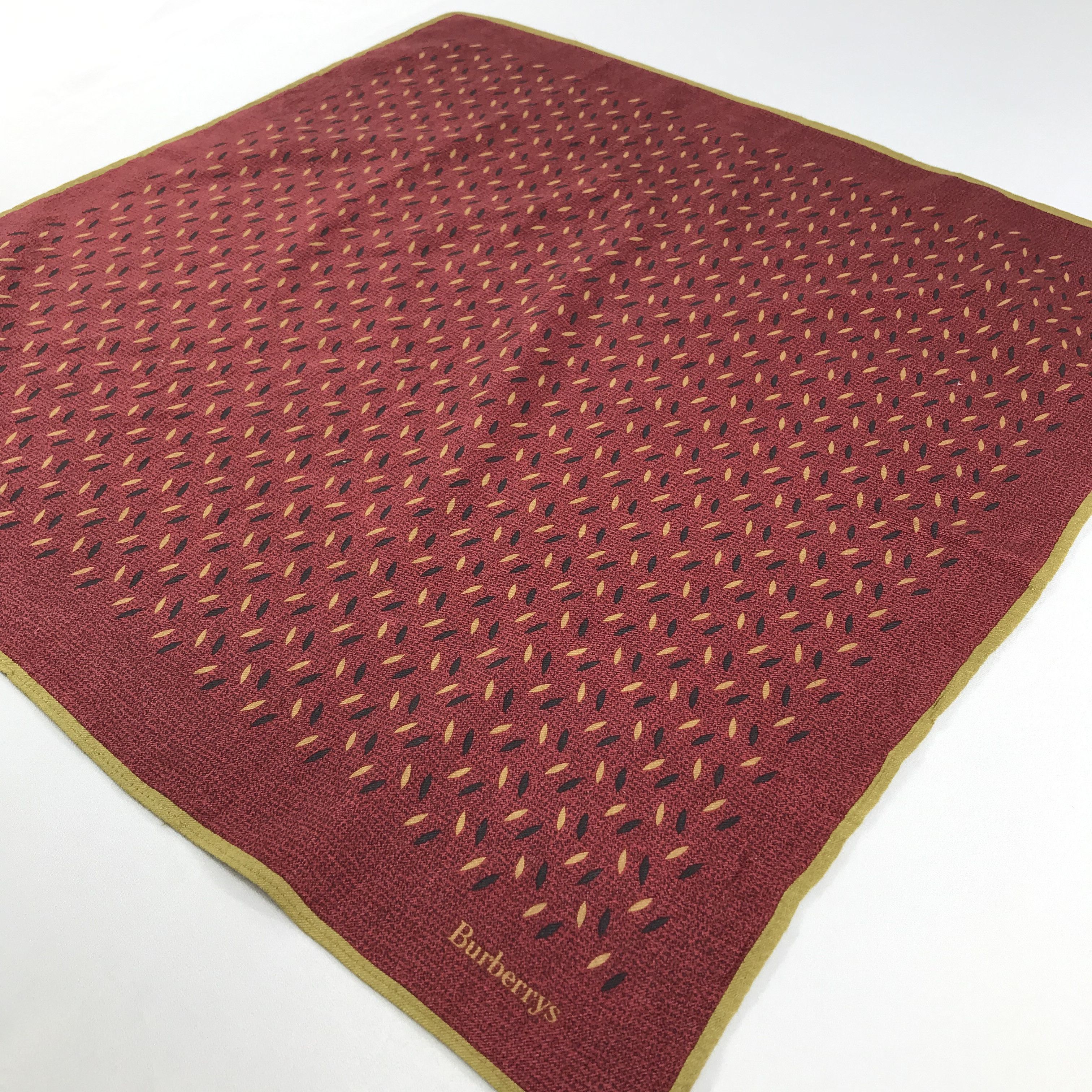 Burberry × Vintage Burberry Bandana / Handkerchief / Neckerchief - S1955 Size ONE SIZE - 2 Thumbnail