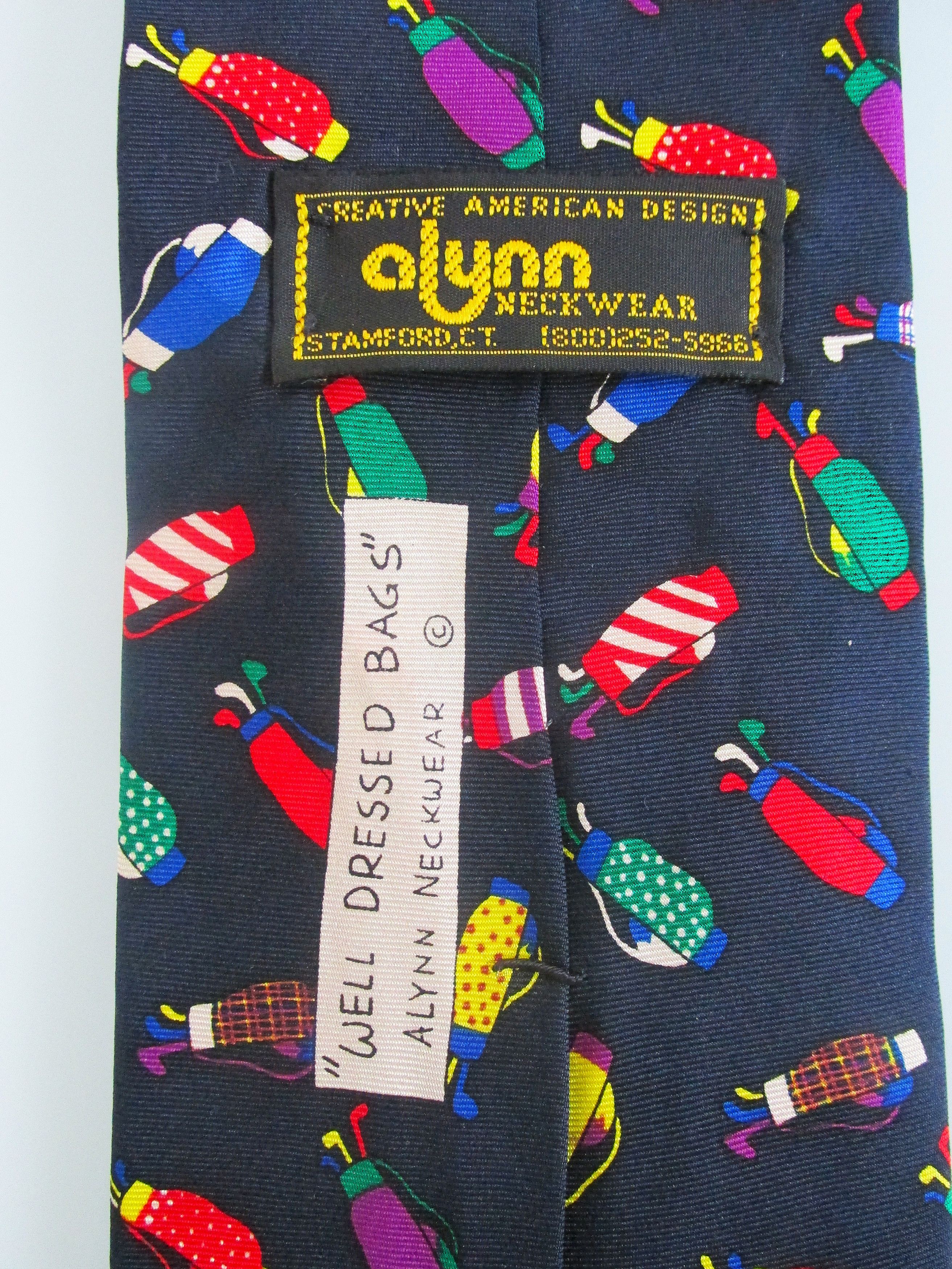 Other Alynn Golf Men's Silk Tie Size ONE SIZE - 4 Thumbnail