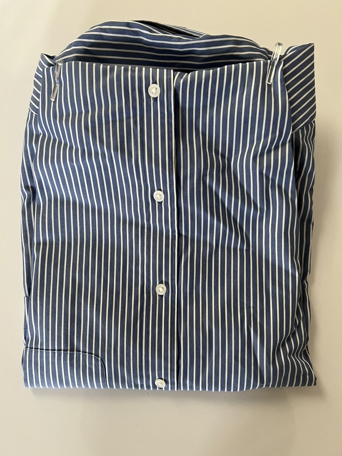 Uniqlo Broadcloth Long Sleeve Shirt Size US M / EU 48-50 / 2 - 4 Thumbnail