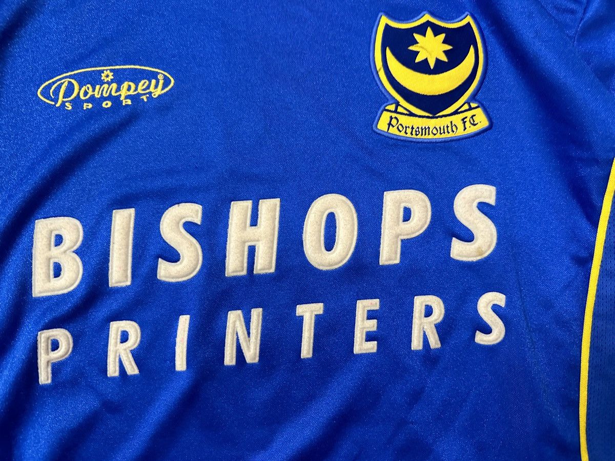 Vintage PORTSMOUTH 2000 2002 home shirt football jersey POMPEY SPORT Size US S / EU 44-46 / 1 - 3 Thumbnail