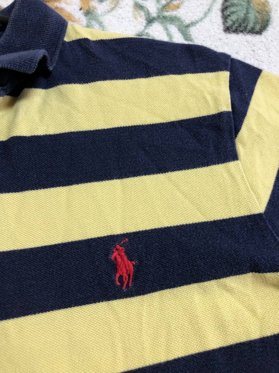 Polo Ralph Lauren Polo Ralph Lauren Polo Shirt Short Sleeve Striped Size US L / EU 52-54 / 3 - 12 Thumbnail