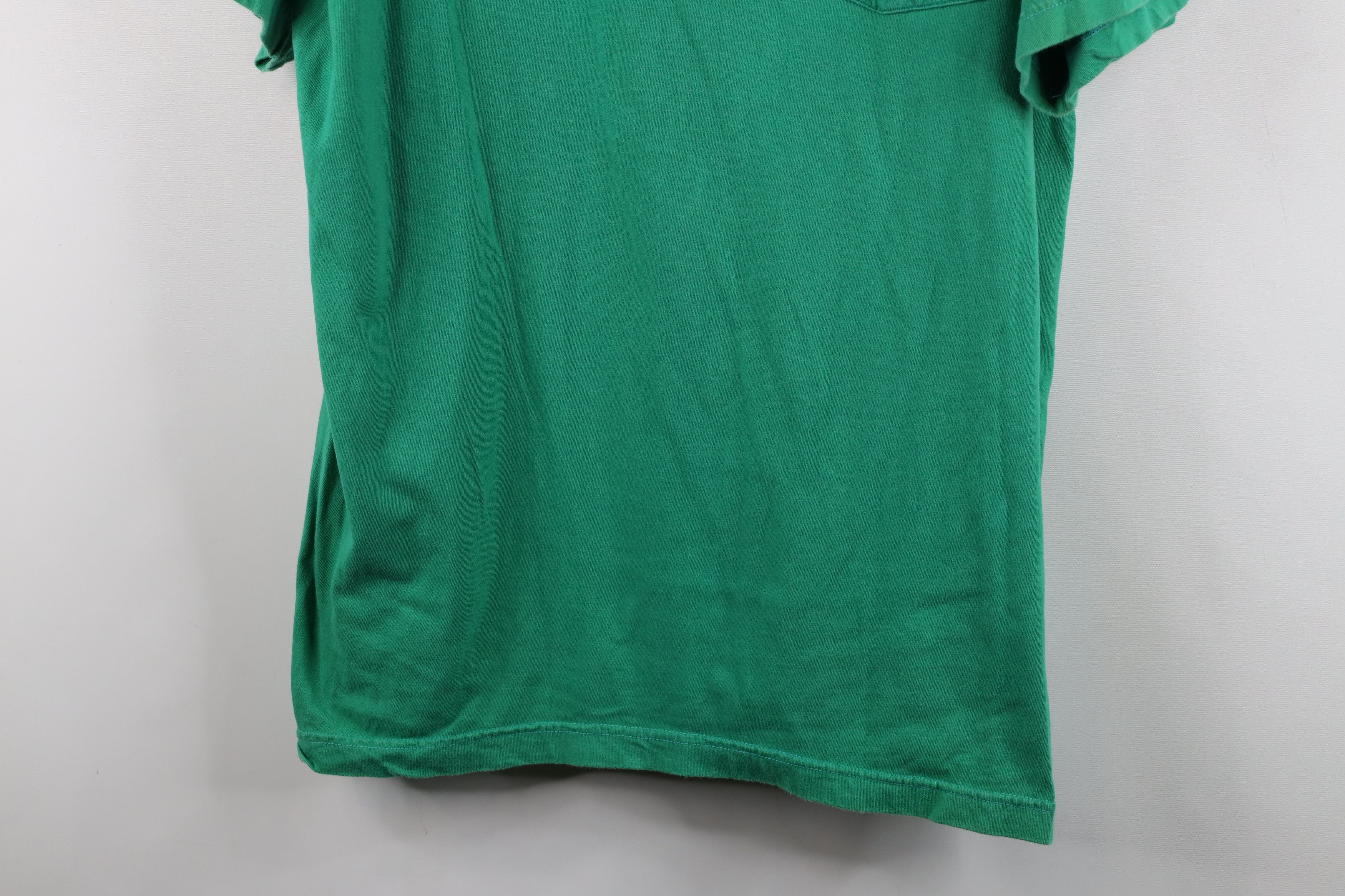 Vintage Vintage 90s Streetwear Baggy Fit Pocket Henley T-Shirt Green Size US XL / EU 56 / 4 - 3 Thumbnail