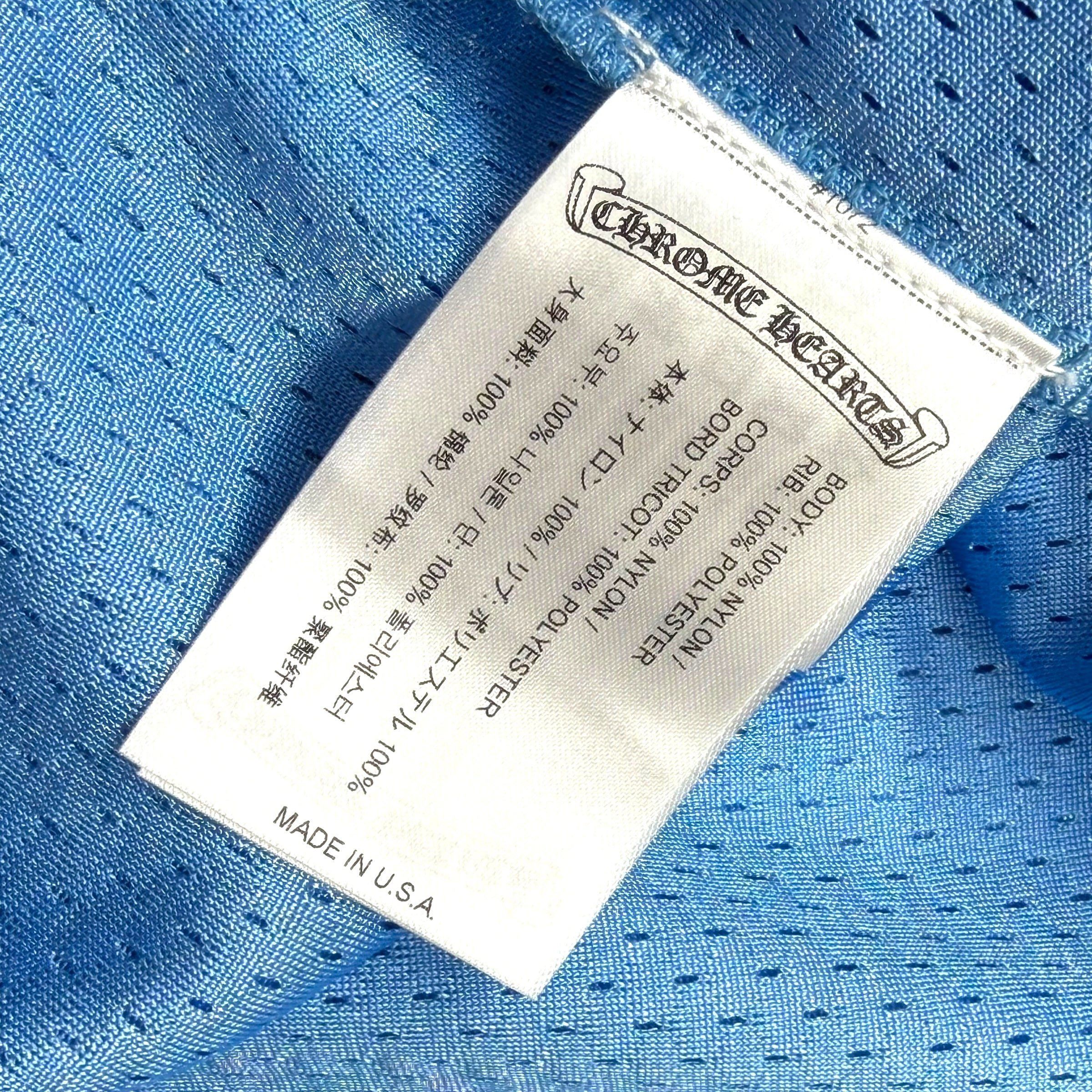 Chrome Hearts Chrome Hearts Stadium Mesh Blue Jersey XXL Size US XXL / EU 58 / 5 - 2 Thumbnail
