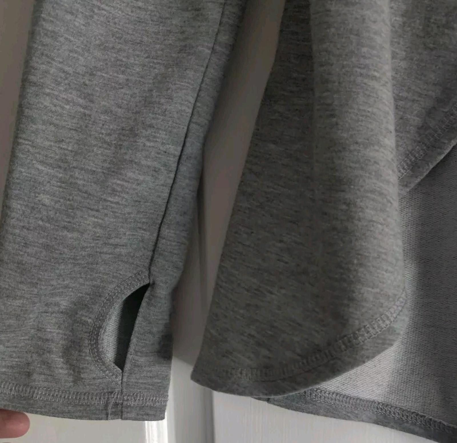 Other SCORPIO SOL Gray Split Back Yoga Athletic Hoodie Hooded Swea Size M / US 6-8 / IT 42-44 - 4 Thumbnail
