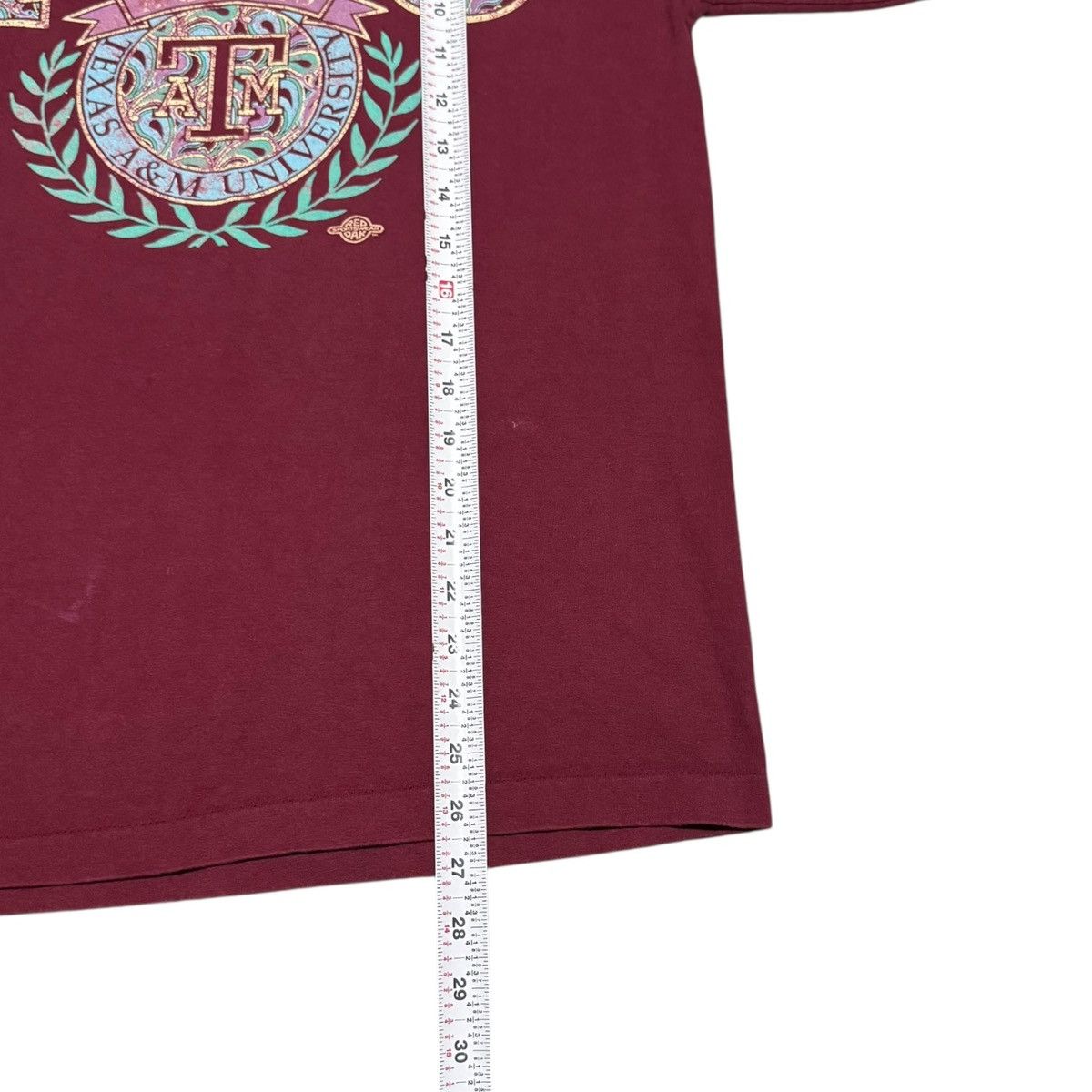 TEE JAYS Vintage 90s Texas A&M University Faded Shirt Women's Large Size L / US 10 / IT 46 - 9 Thumbnail