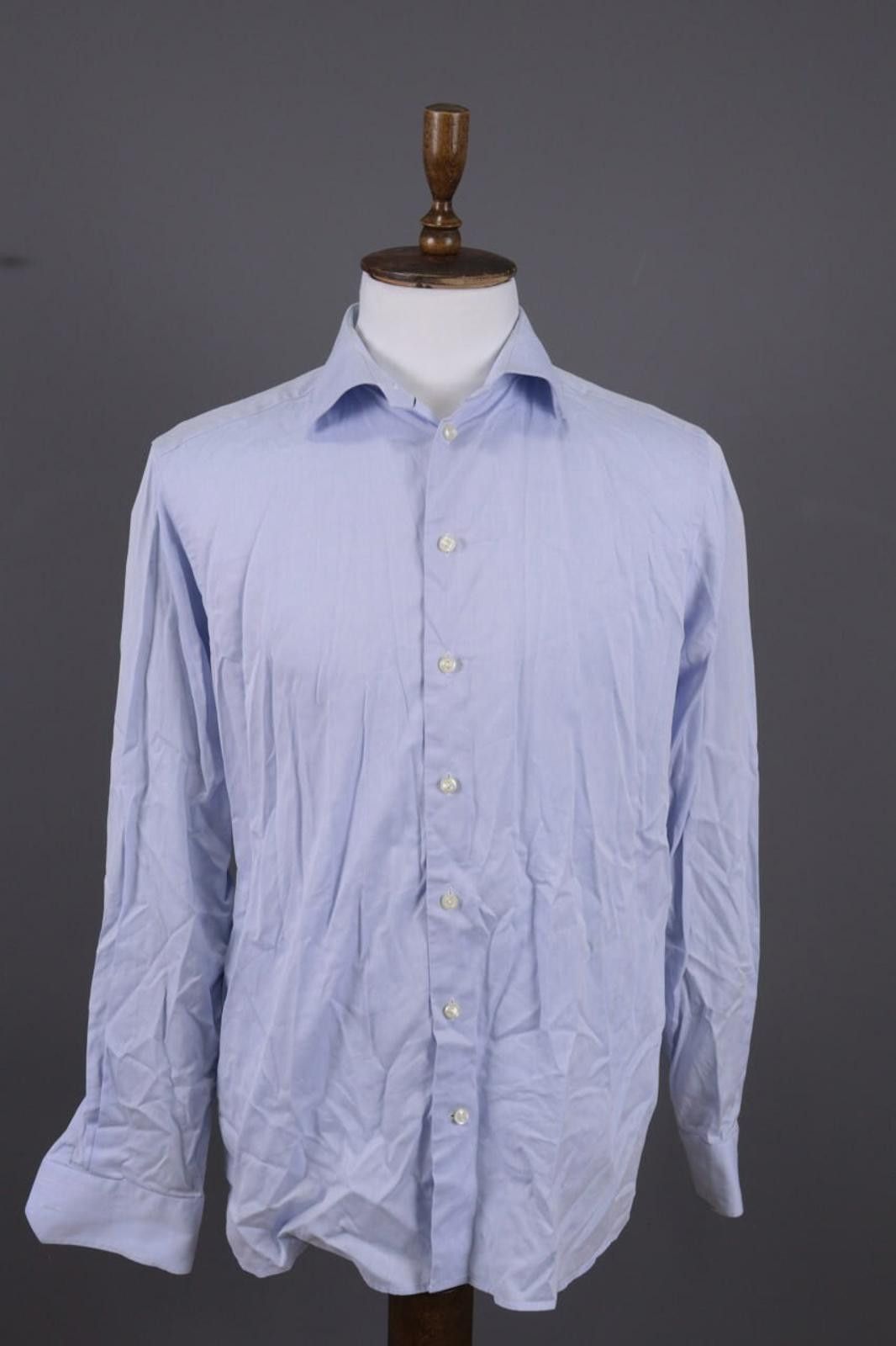 Eton Eton Contemporary Fit Fine Twill Shirt Size 42 / 16 1/2 Size US M / EU 48-50 / 2 - 1 Thumbnail