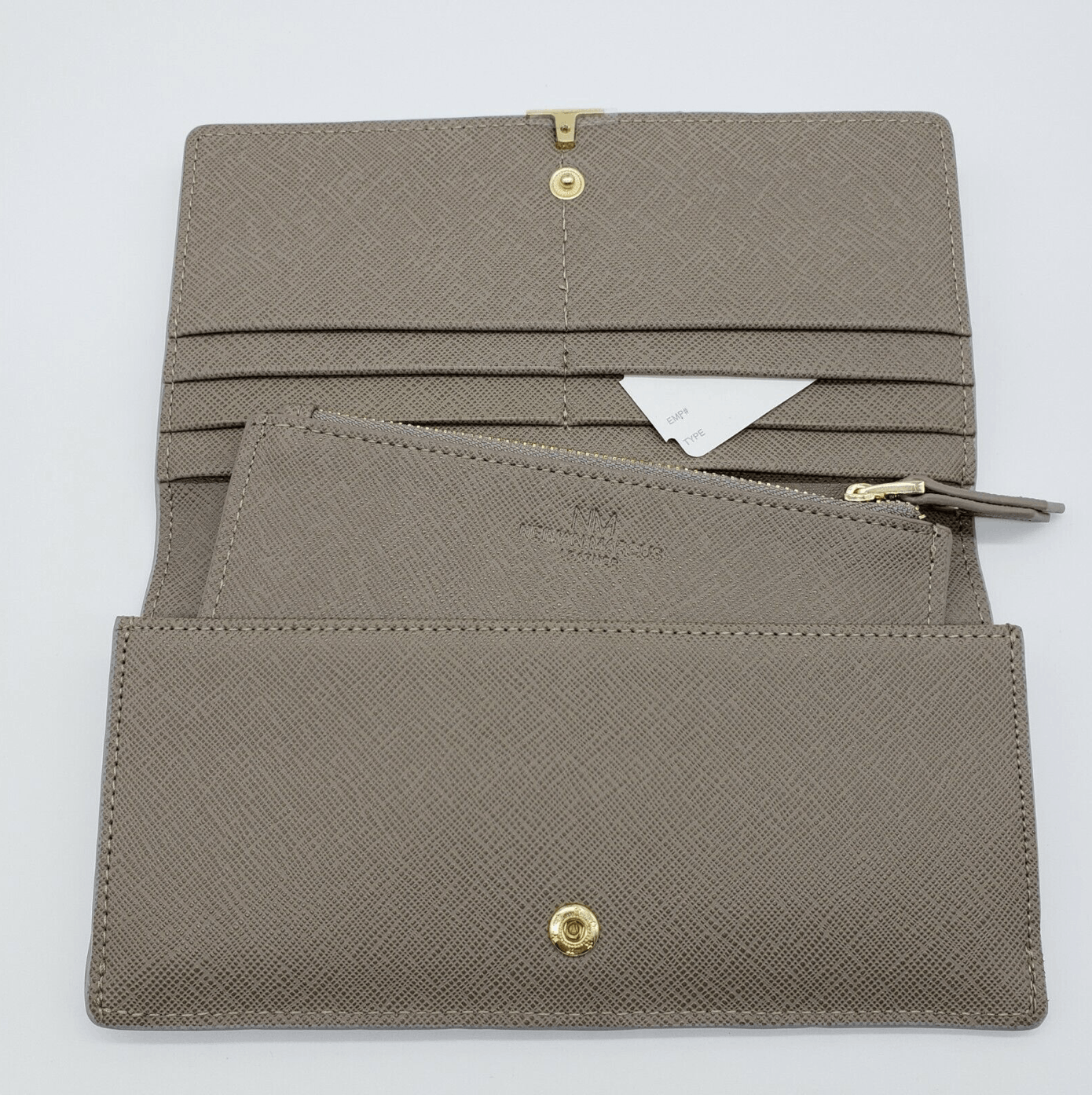 Neiman Marcus Silver BiFold Wallet NWT Size ONE SIZE - 6 Thumbnail