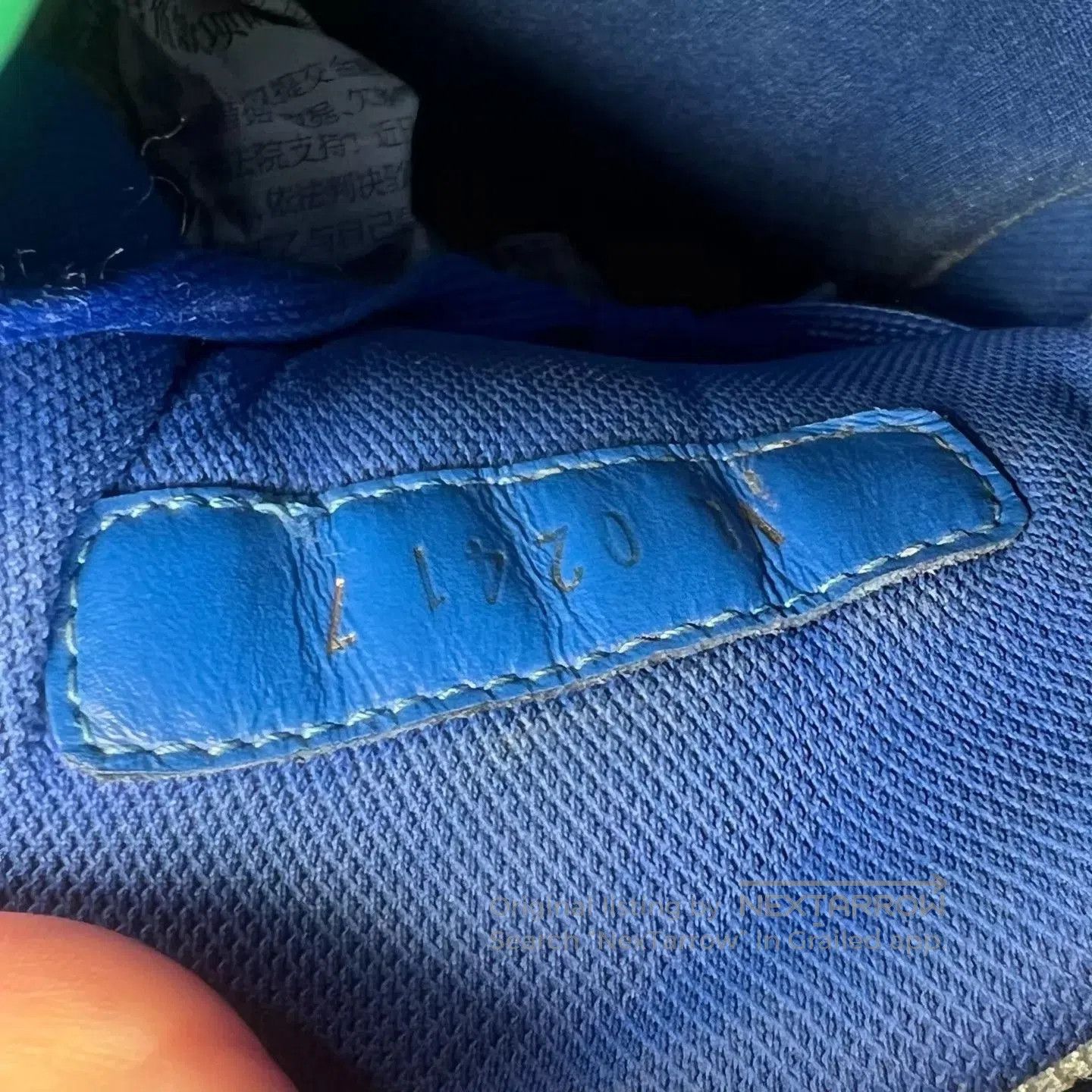 Louis Vuitton Blue Low-Top Sneakers Size 8. Size US 8 / EU 41 - 8 Thumbnail