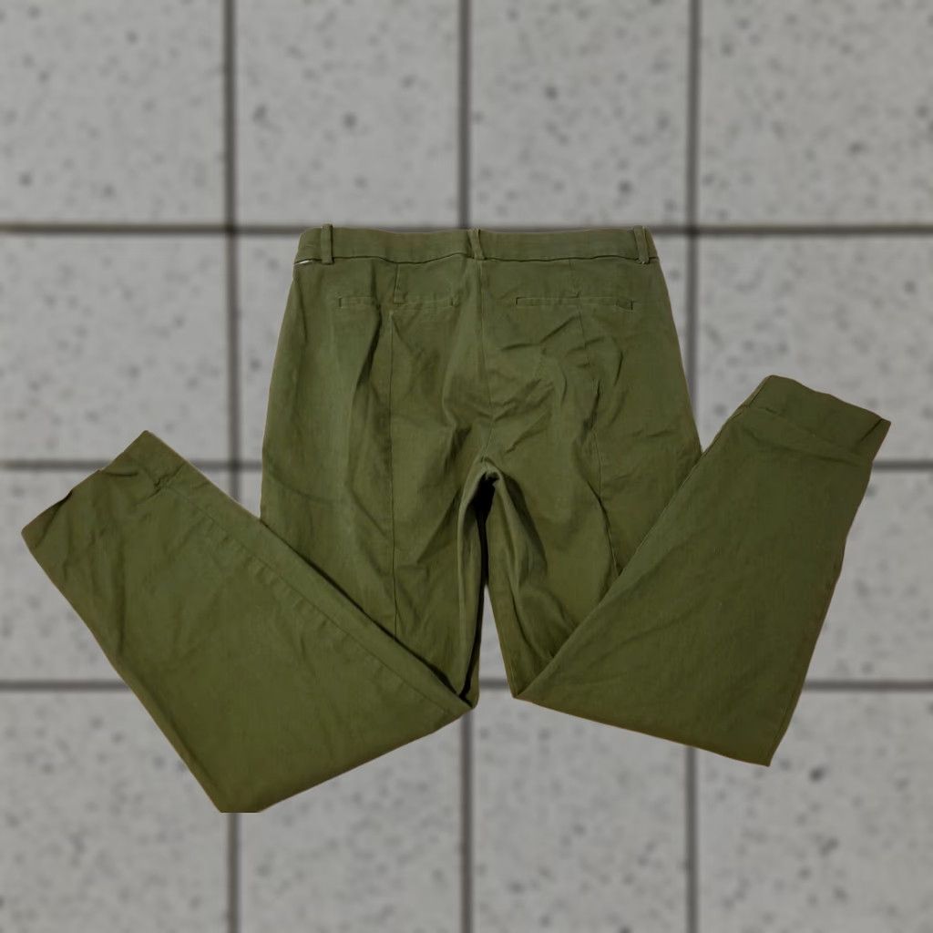 J.Crew VINTAGE J.CREW Green Chino Pants Womens 6P Petite Slim Pants Trouser Slacks Size 28" / US 6 / IT 42 - 1 Thumbnail