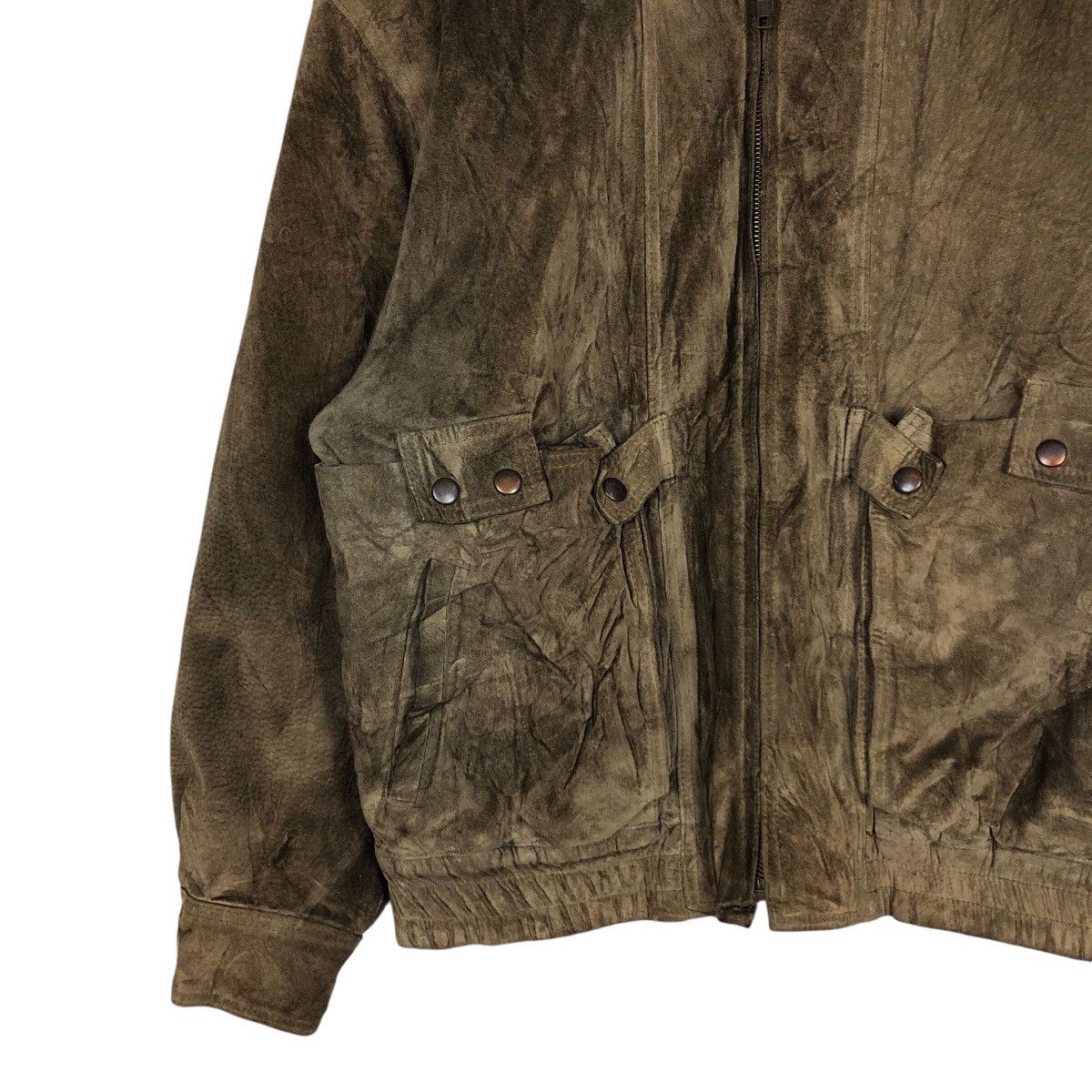 Japanese Brand 📌Vintage Biker Leather Jacket Captious Person Issey Miyake Size US M / EU 48-50 / 2 - 5 Thumbnail