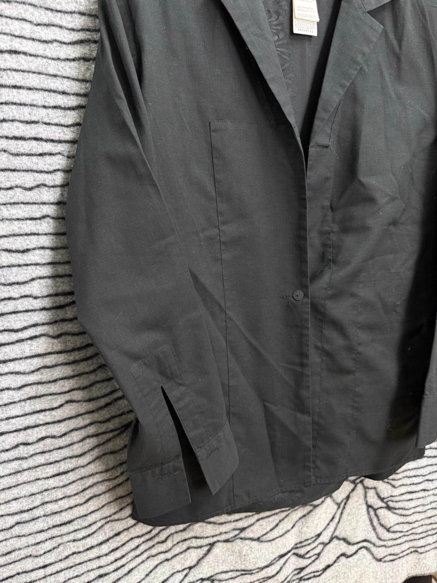 Yohji Yamamoto yohji yamamoto y's Sheer Patterned Shirt K20 Size US L / EU 52-54 / 3 - 2 Thumbnail