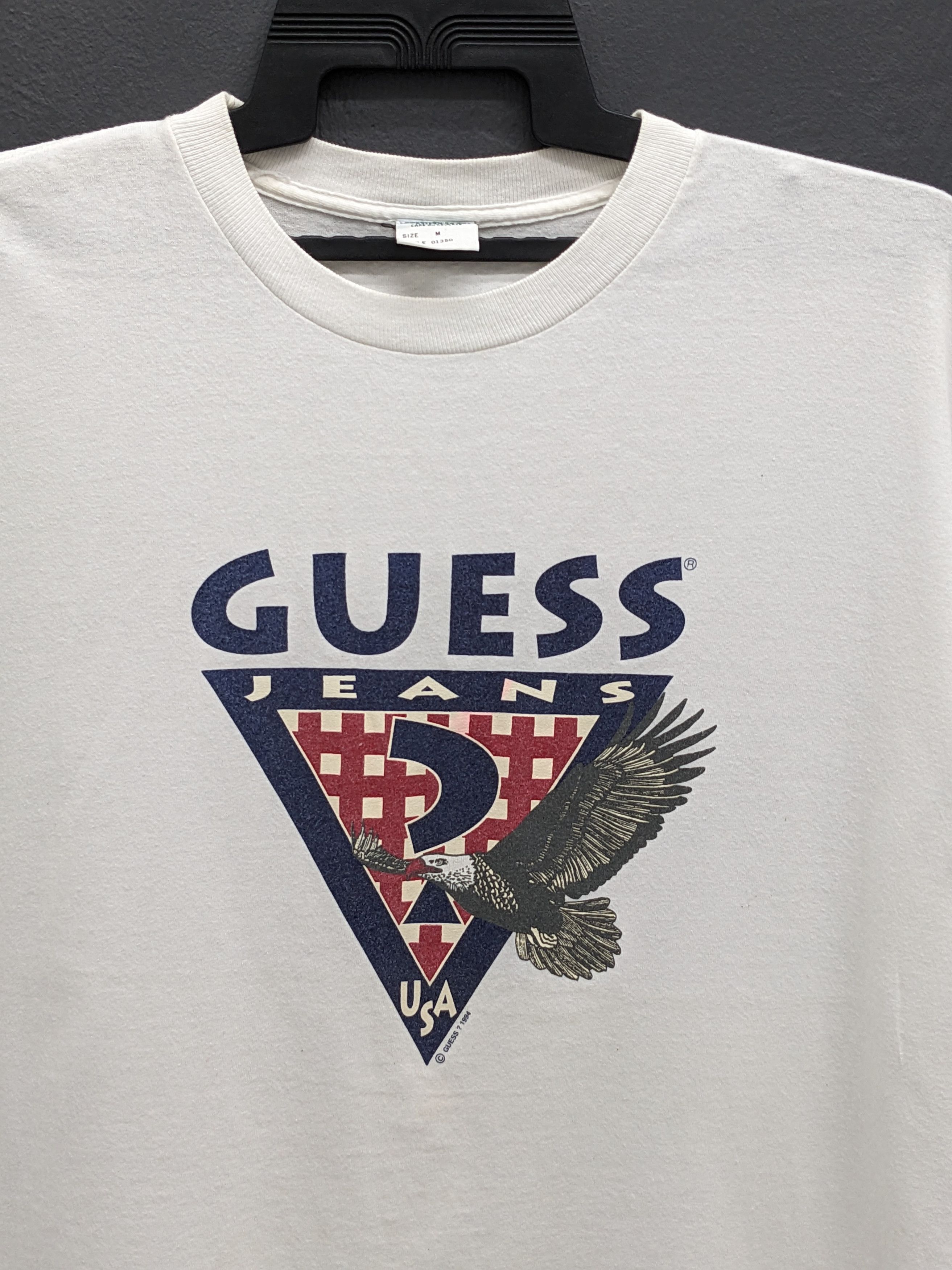 Guess Vintage 1994 Guess Jeans Usa Tshirt Size US M / EU 48-50 / 2 - 3 Thumbnail